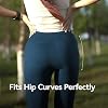 Pantalones de Yoga de Lana Merino para Mujer – Secado Rápido, Cintura Alta, Capa Base Térmica para Senderismo y Running 3