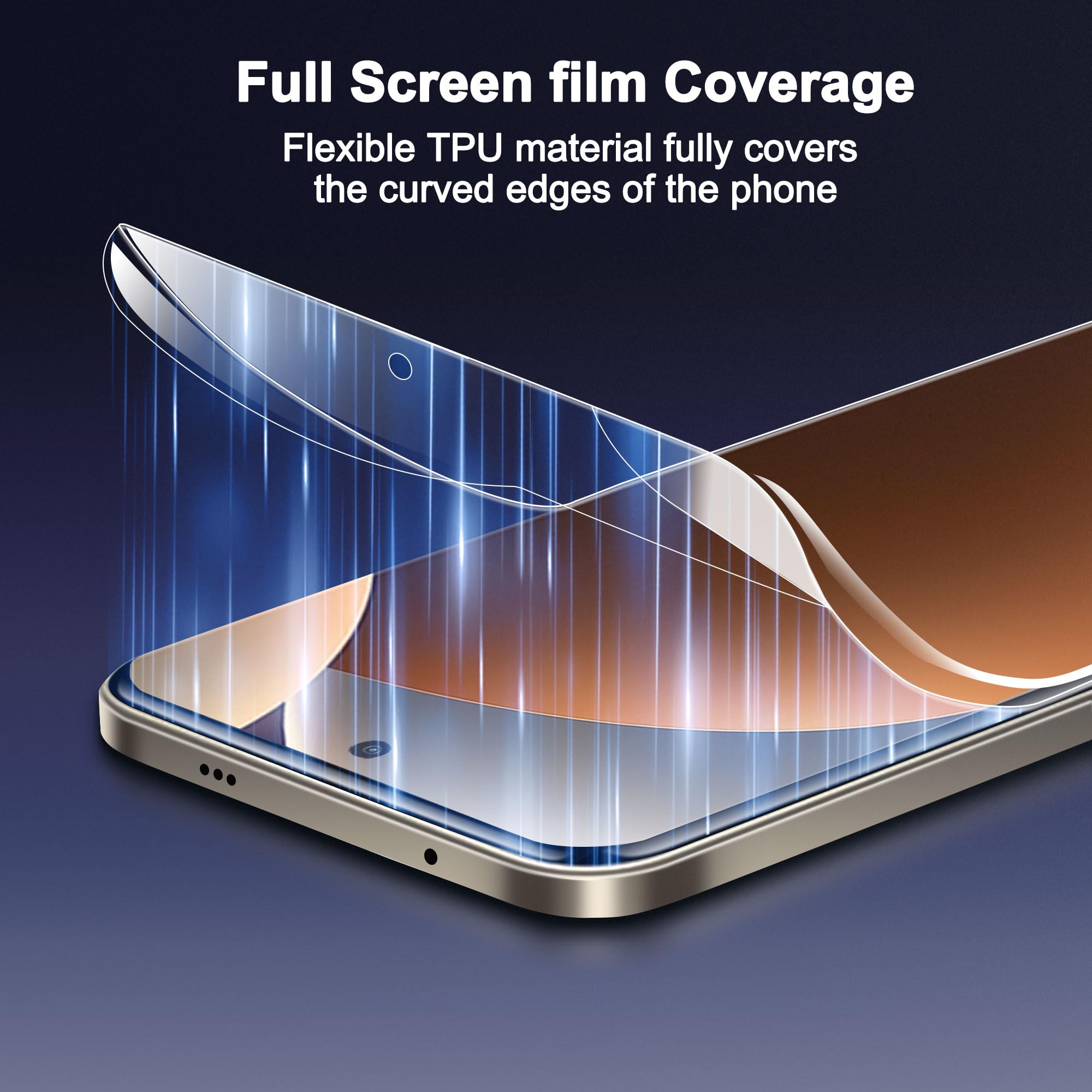 QsmQam 3+3 Pezzi Pellicola Protettiva per Xiaomi Redmi Note 15 Pro+/15 Pro Plus 5G, 3 Pezzi Pellicola Protettiva TPU Flessibile[Non Vetro] e 3 Pezzi Pellicola Fotocamera, HD Trasparente