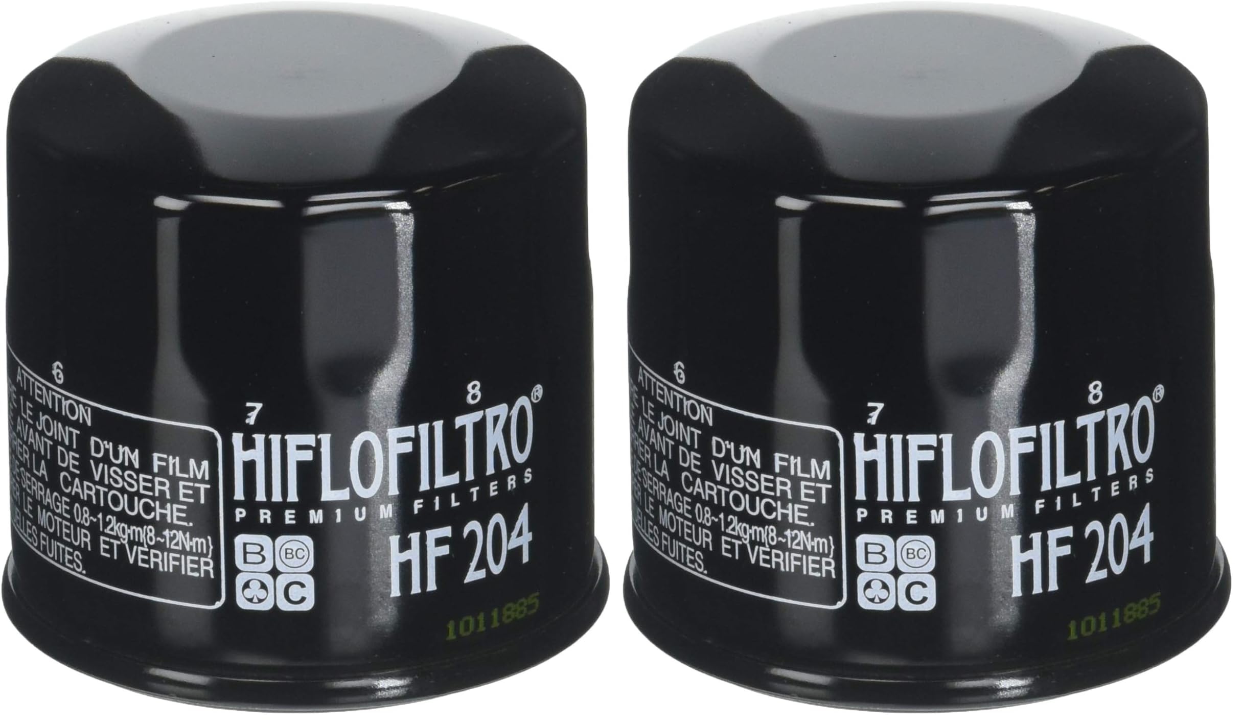 HIFLO FILTRO HF204 Black Premium Oil Filter — view 2
