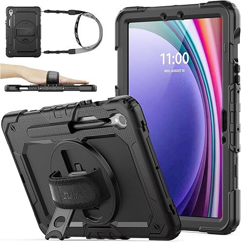 Miniatura 7 de SEYMAC stock Funda para tablet Samsung Galaxy Tab S9 UltraS8 Ultra de 14.6 pulgadas con protector de pantalla y soporte para lápiz correa de mano