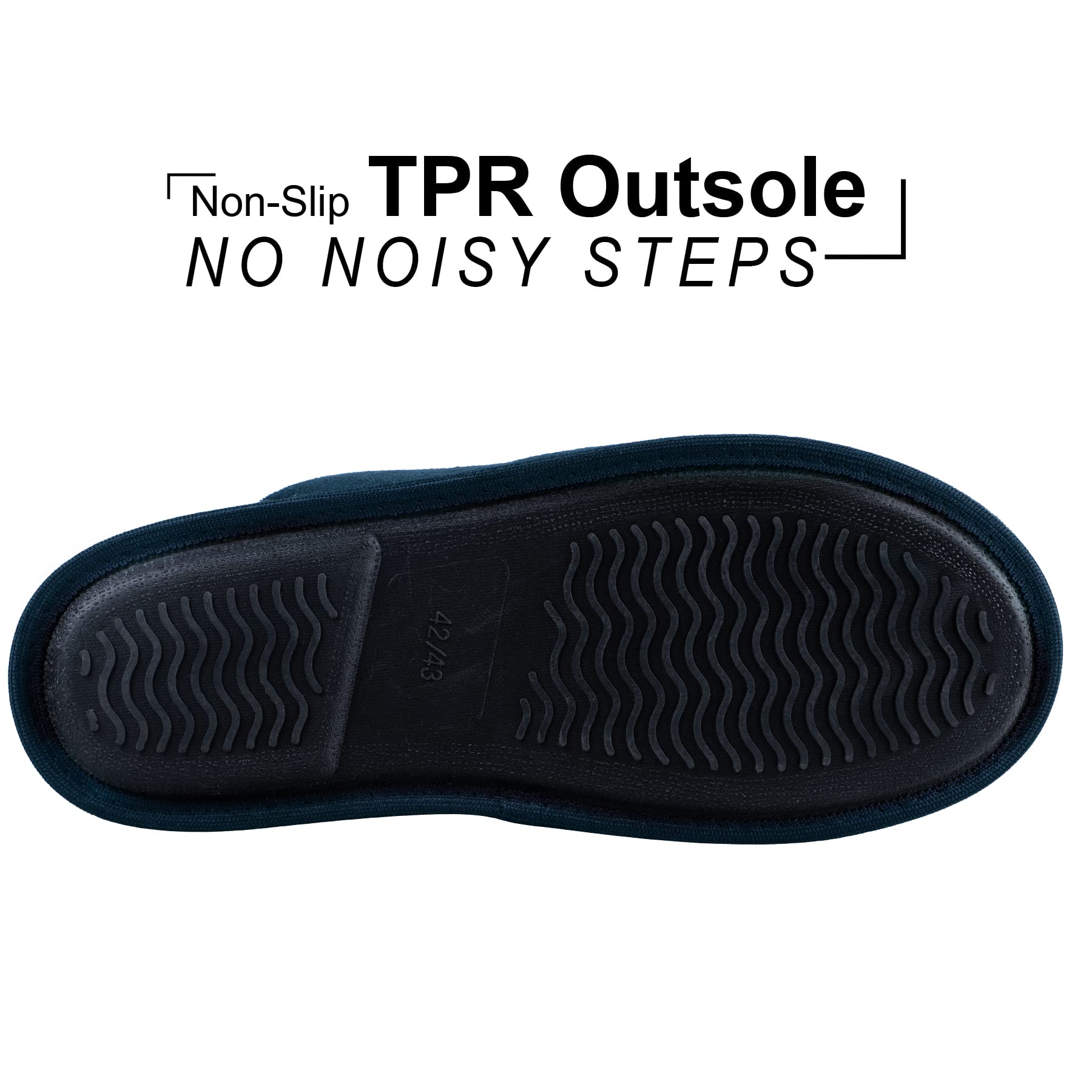 riemot Pantofole Uomo Ciabatte Invernali Inverno Casa Morbida Autunno Inverno Memoria Schiuma Pavimento Indoor Outdoor 38-47 EU