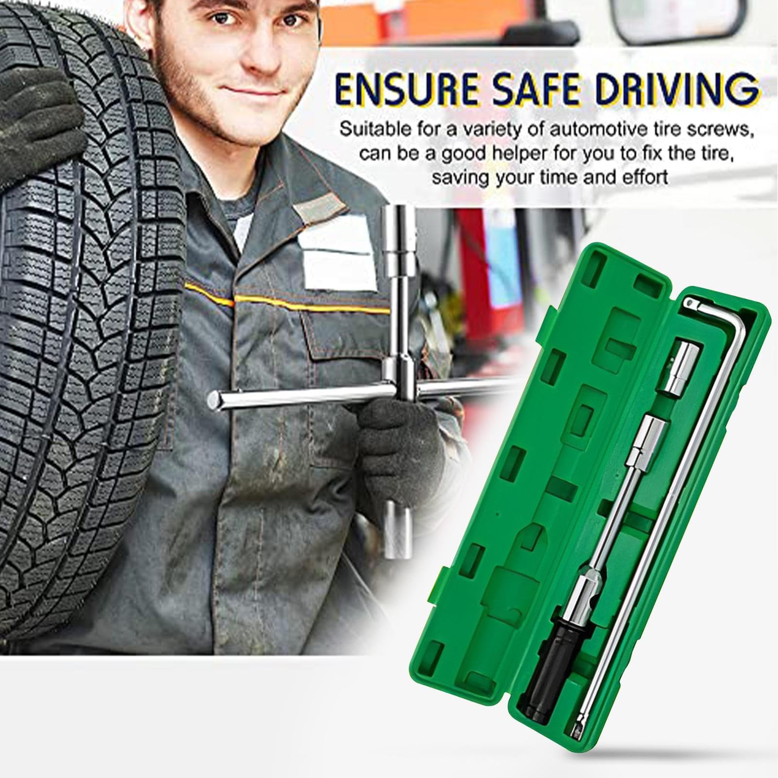 Llave para Ruedas Llave Cruzada para Tuercas de Rueda | Llave para Neumáticos Robusta Para Motocicleta Automóvil Autocaravana Camión SUV Taller Automotriz Carretera