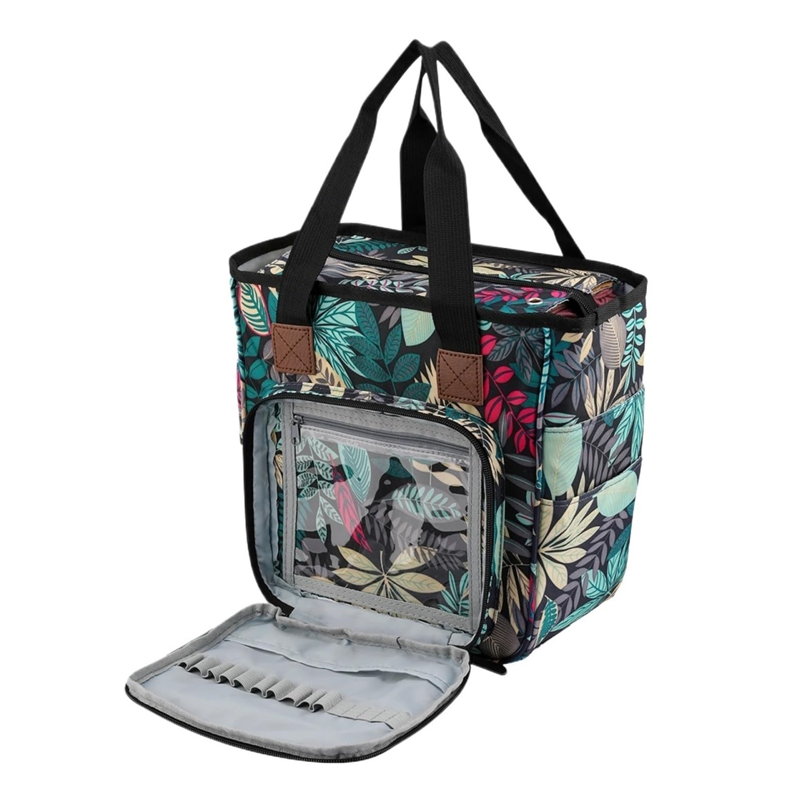 Aufbewahrungstasche FüR Wolle Strickgarn-Aufbewahrungstasche, Häkelnadel-Tasche, Aufbewahrungs-Organizer, Stricktasche, Bastelzubehör