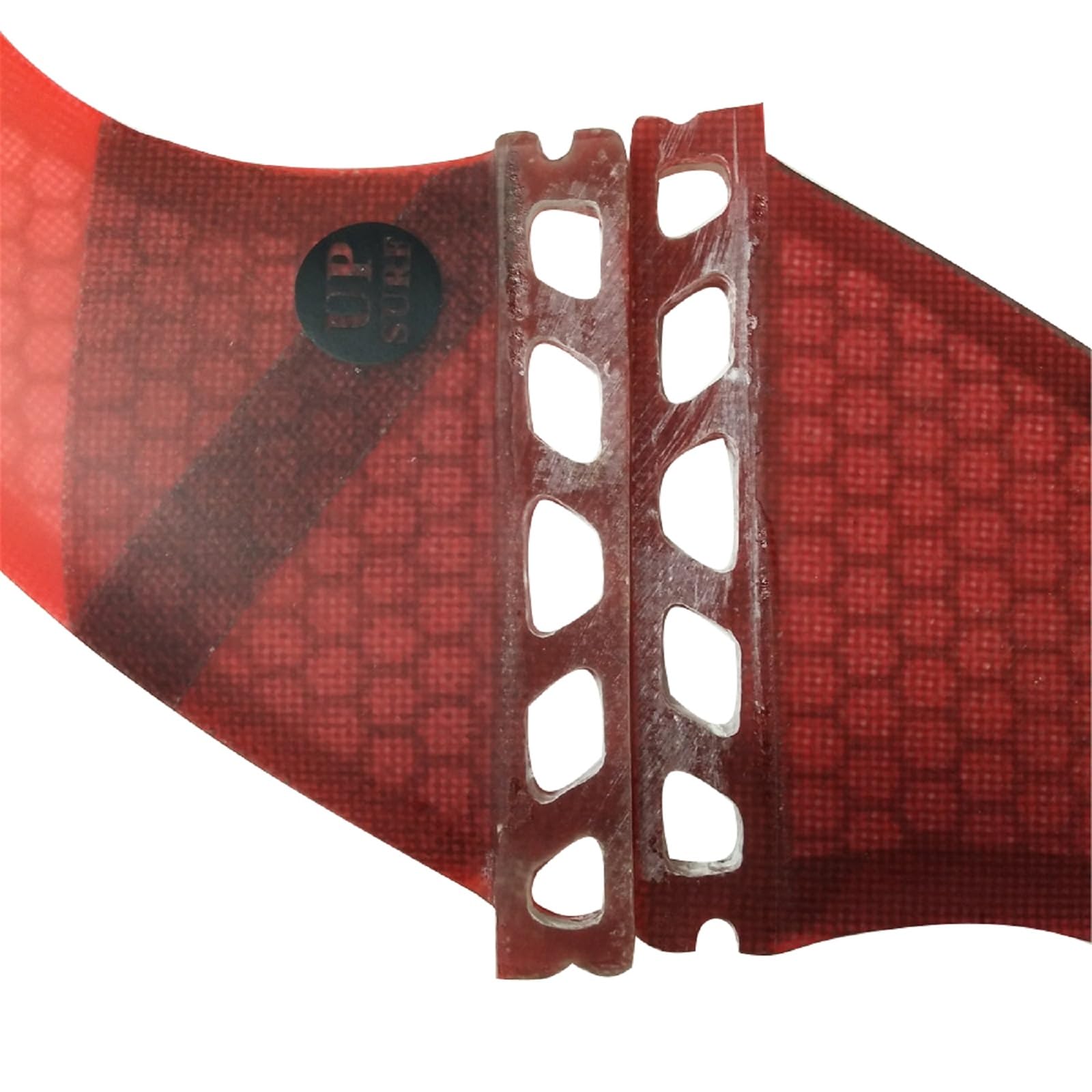 UPSURF Tabla de Surf Aletas Base Fibra de Vidrio Tri Fin Thruster Set