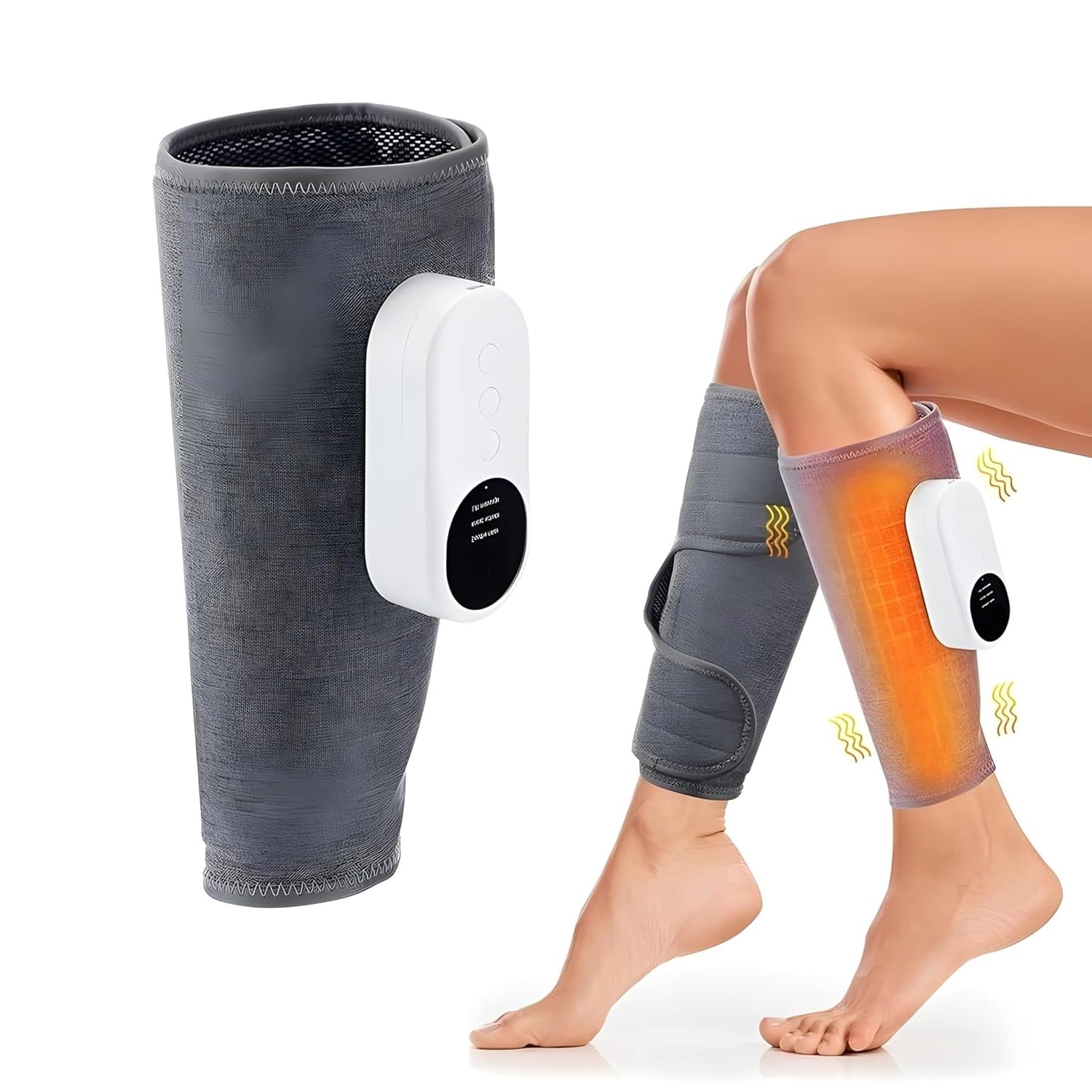 Bellveen Leg Massager 3 * 3 Air Circulation Squeeze Massage,Heating Mode,Relax Calf Muscles,Relieve Pain,1Pair,Piece | Multicolor Bellveen Leg Massager 3 * 3 Air Circulation Squeeze Massage,Heating Mode,Relax Calf Muscles,Relieve Pain,1Pair,Piece | Multicolor