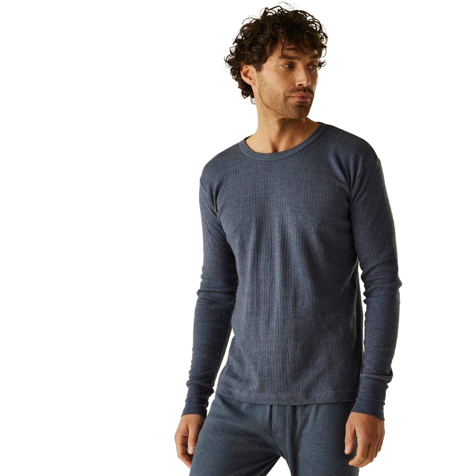 Regatta Men's Blue Long Sleeve Thermal Vest in Size XL, Sports Direct