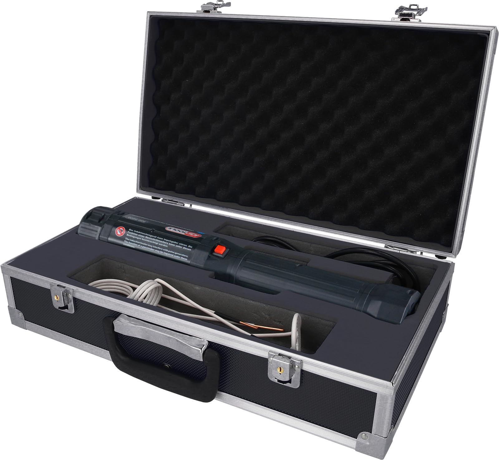KS Tools 500.8605 Induktions-Heizpistolen-Satz 1000W mit Schnellverriegelung, 6-tlg