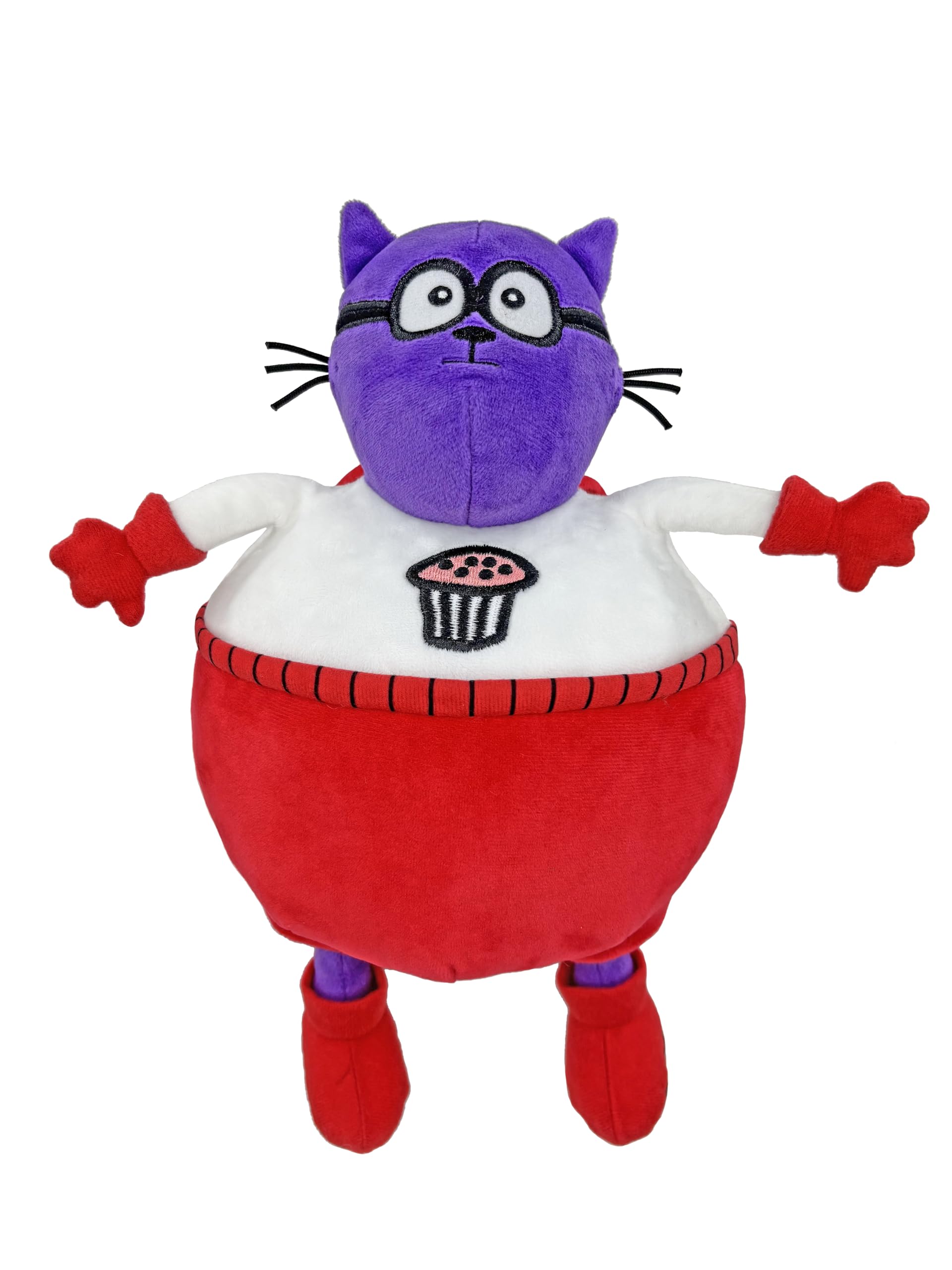 Amazon.com: Commander Cupcake Plush: 12.5 : Pilkey, Dav: Toys & Games