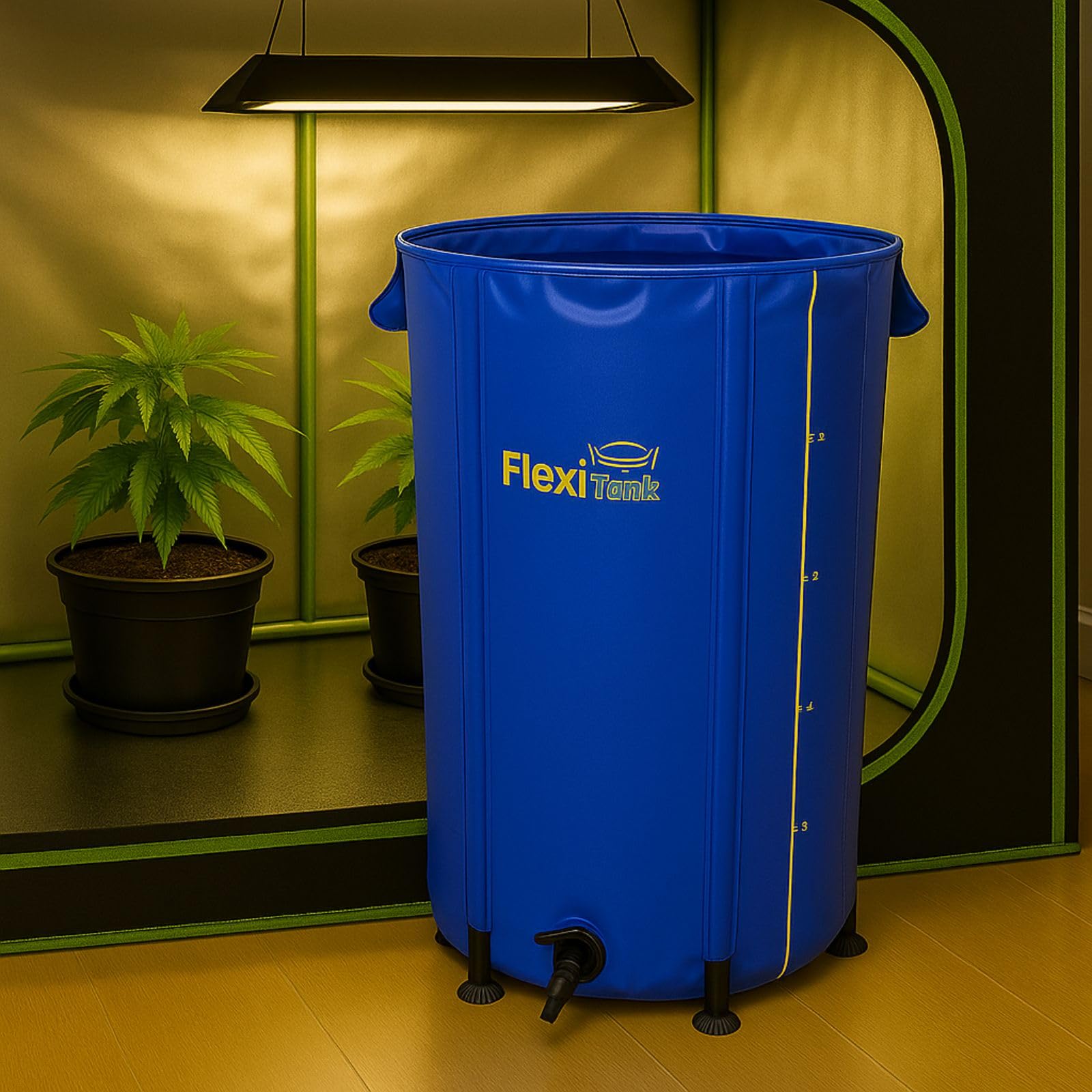 Weedness Autopot Flexitank 225 litros – Depósito de agua de lluvia, barril de agua de lluvia, jardín (1000 litros)
