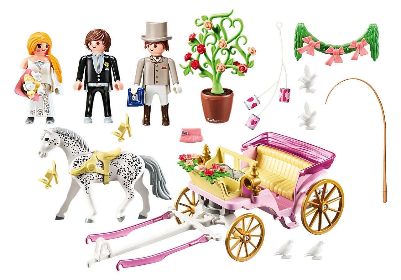 Amazon.co.jp: 【プレイモービル】9427「結婚式」 結婚式の馬車 : おもちゃ