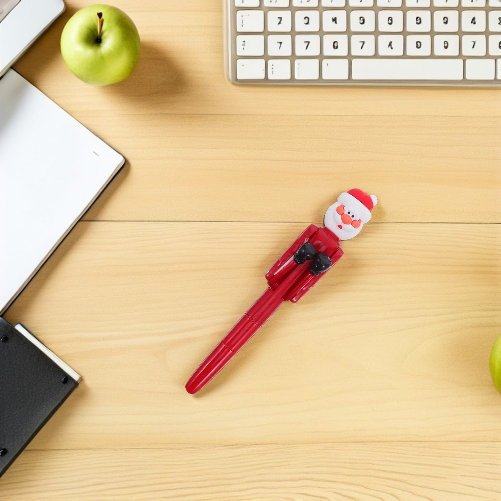 16 Stück Originelle Weihnachtskugelschreiber im Kasten Design