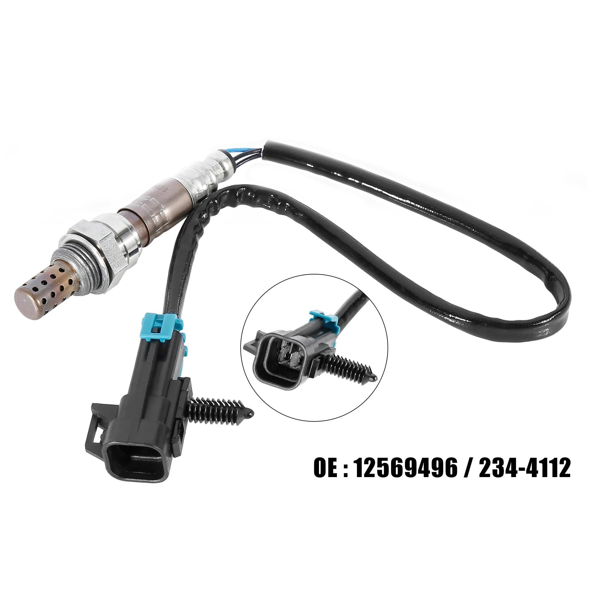 Sonde Lambda Automobile sonde à oxygène capteur de Rapport air/Carburant pour Trailblazer Avalanche Silverado Suburban Astro et Tahoe