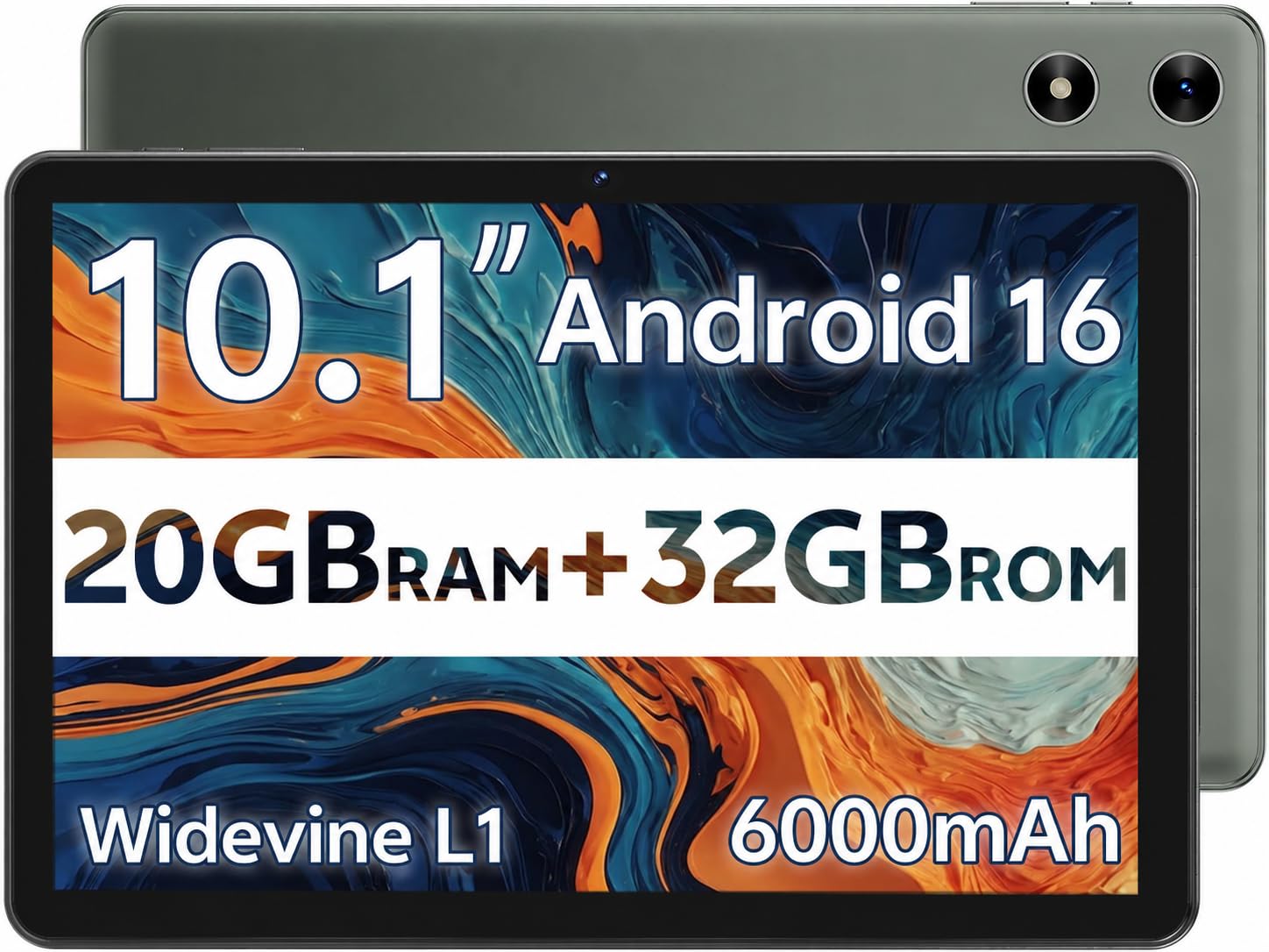 SVITOO Android Tablet 10 inch Android 15 Tablet 2025 for Adults