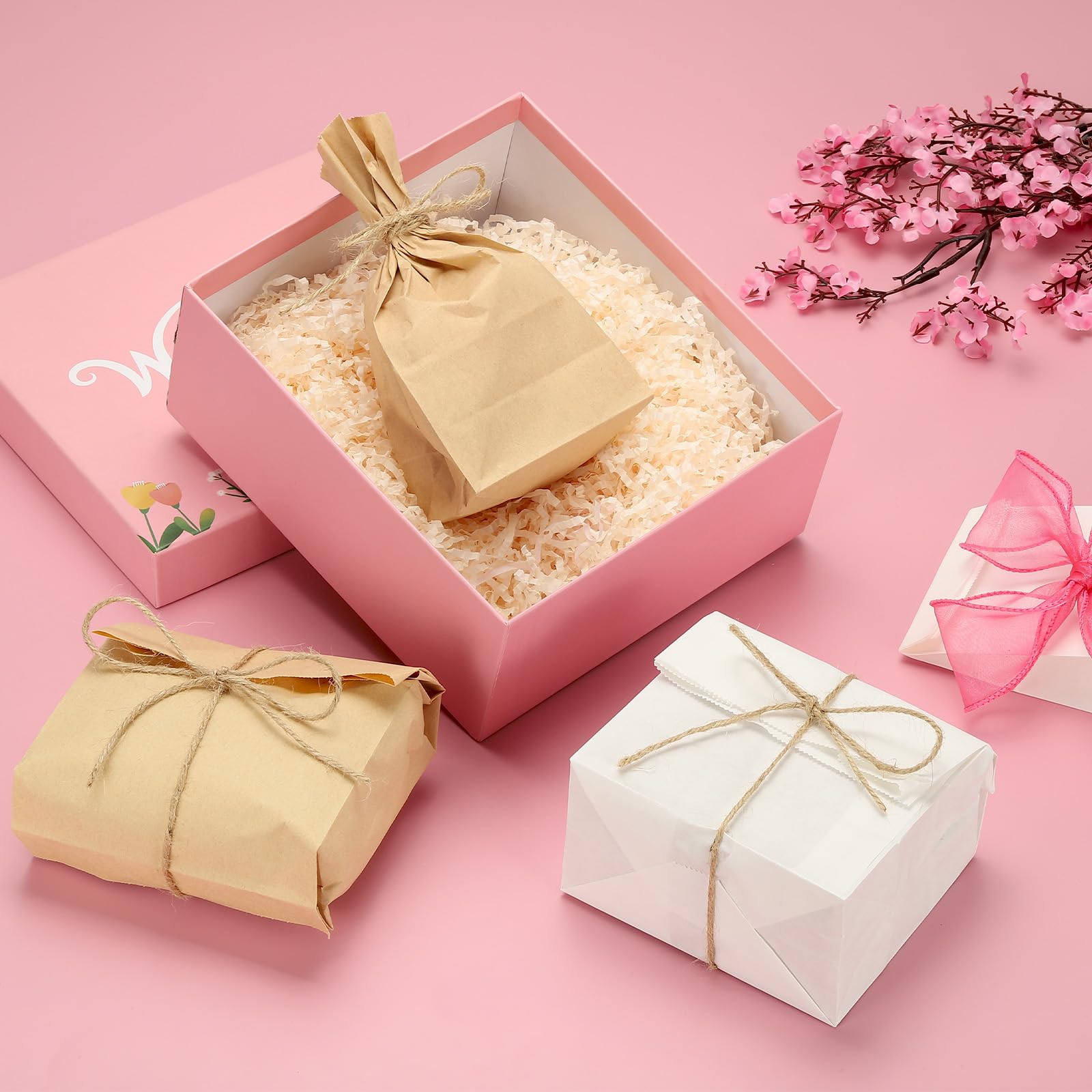 PATIKIL 50 Pcs Kraft Paper Treat Bags - Image 4