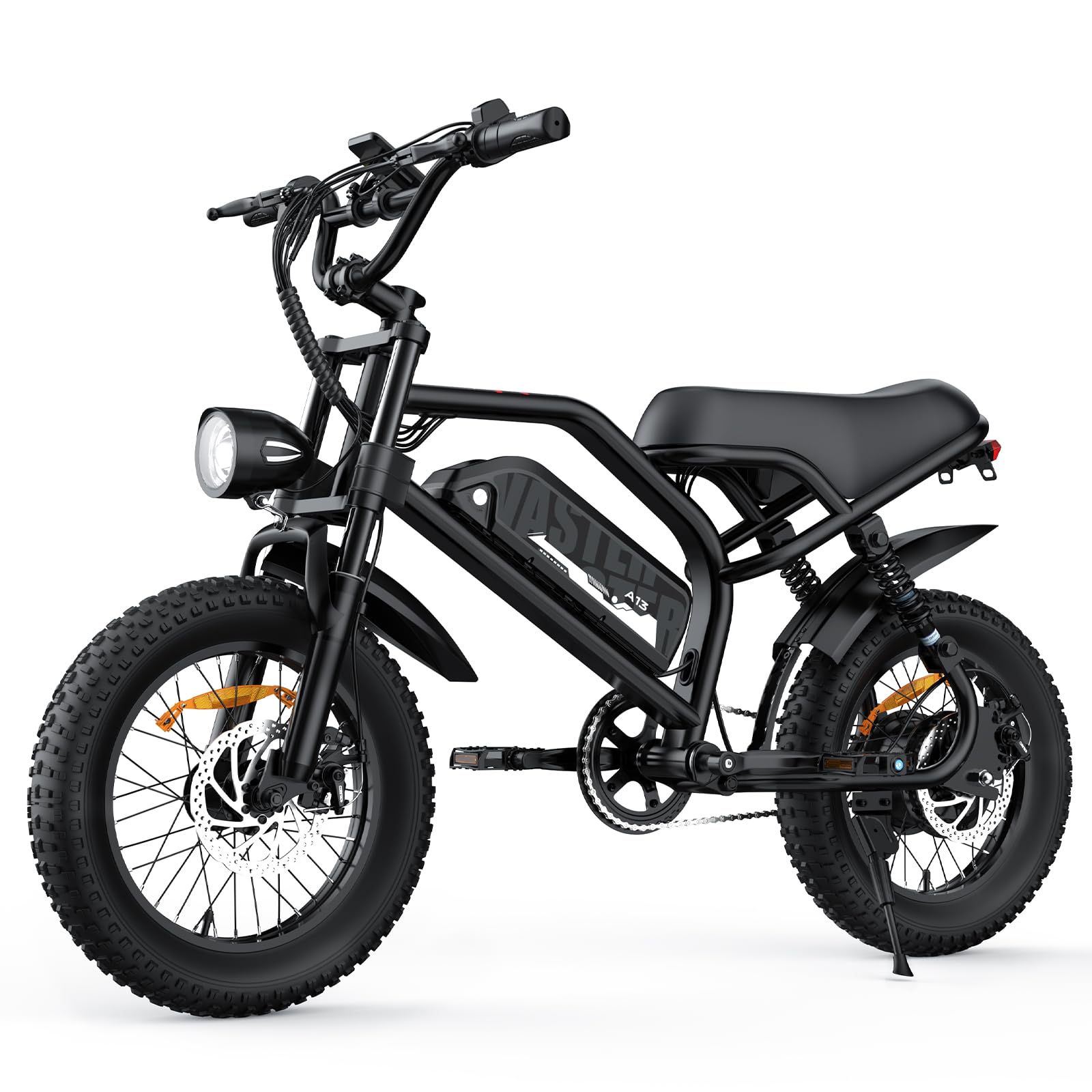 Bici Elettrica Fat Bike 16x3.0, Batteria 36V 12,8Ah, LCD