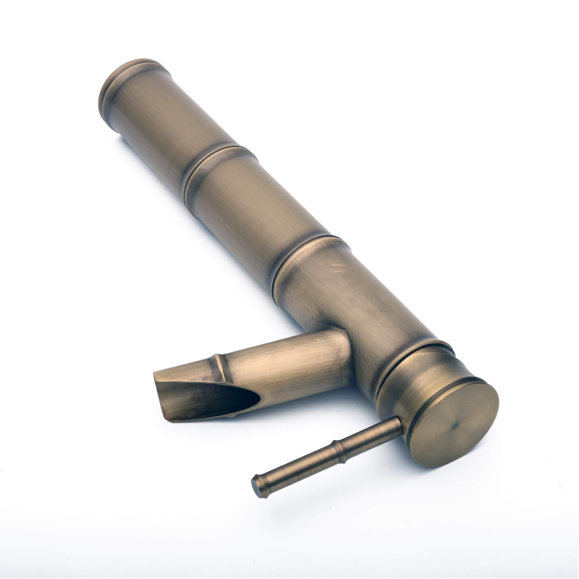 Aquazere Brass Faucet - Bamboo Design -3