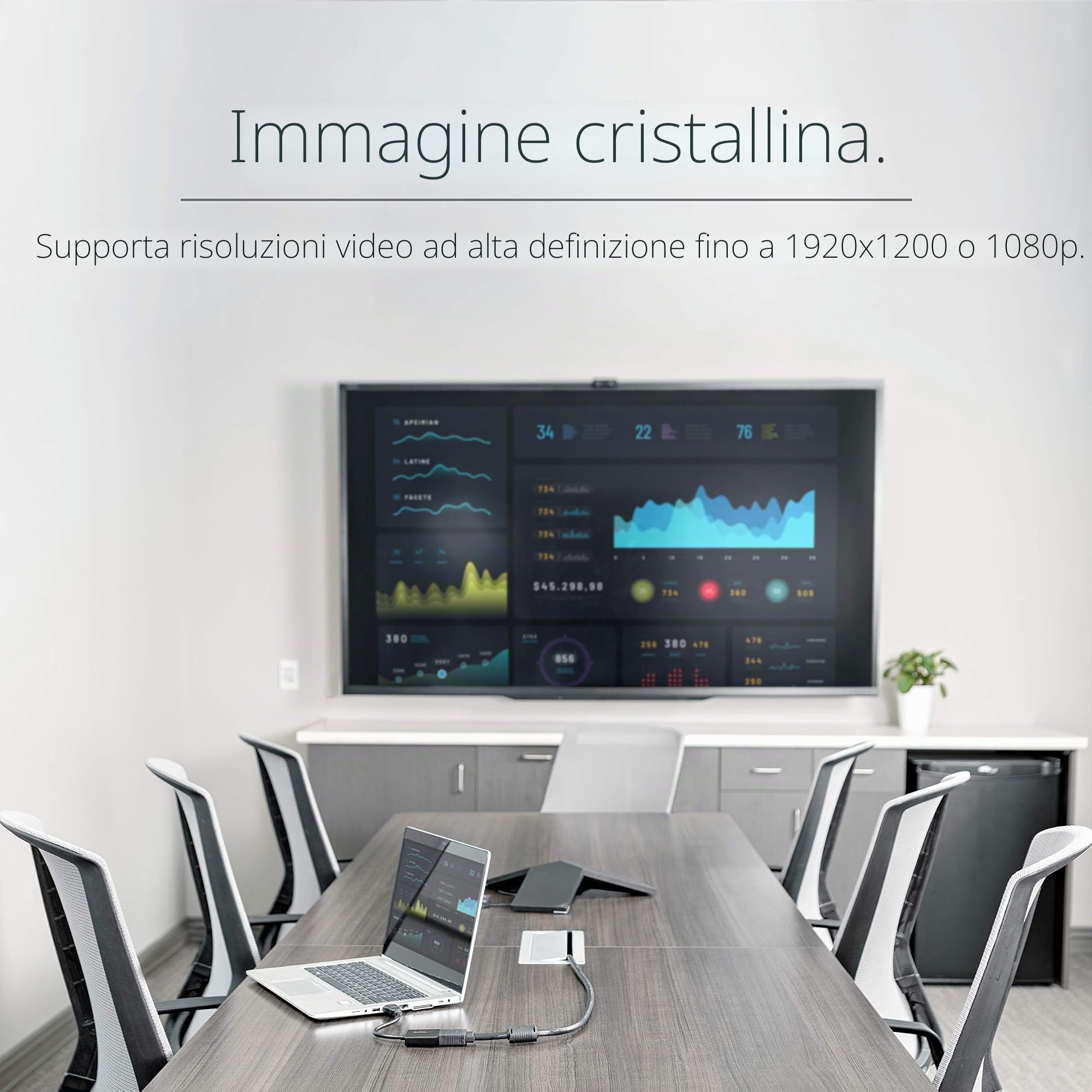 StarTech DP2DVI2 Adattatore Convertitore Video DisplayPort a DVI