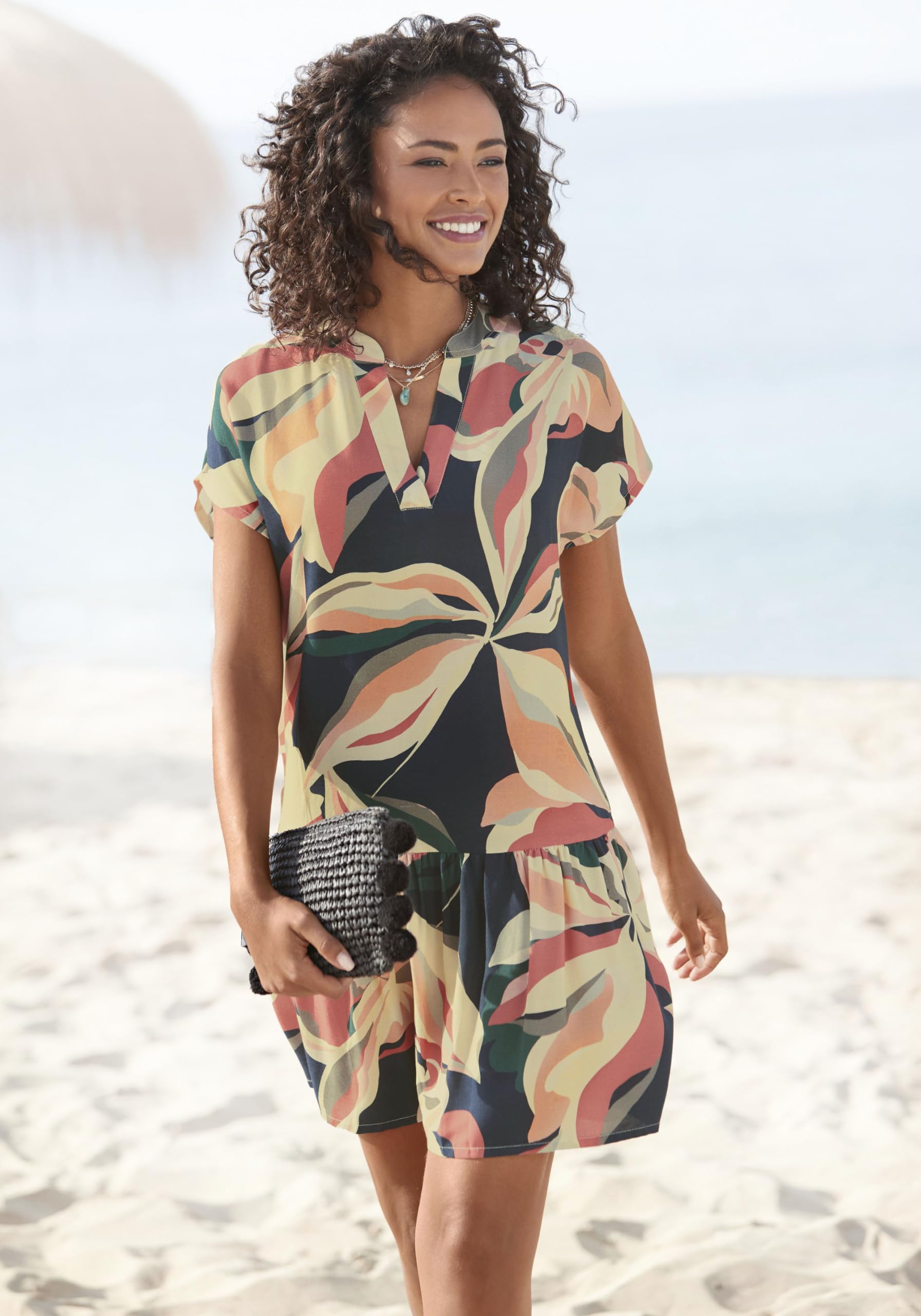 s.Oliver Damen Blusenkleid