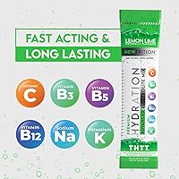 Vista 3 de NewTrition® Hydration Powder - Pack of 48 Electrolyte Powder Packets, Naturally Flavored Hydrating Packets for Water, Fast Acting Electrolytes with