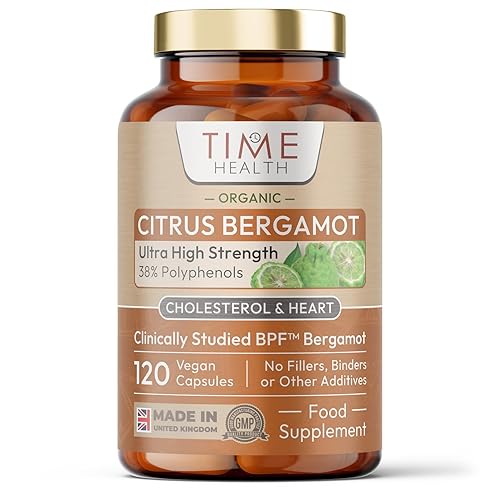 Organic Citrus Bergamot Extract - 120 Capsules - High Strength