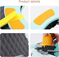 Vista 9 de Asiento de entrenamiento portátil para niños pequeños, inodoro plegable para niños, inodoro plegable para niños, orinal de viaje para automóvil