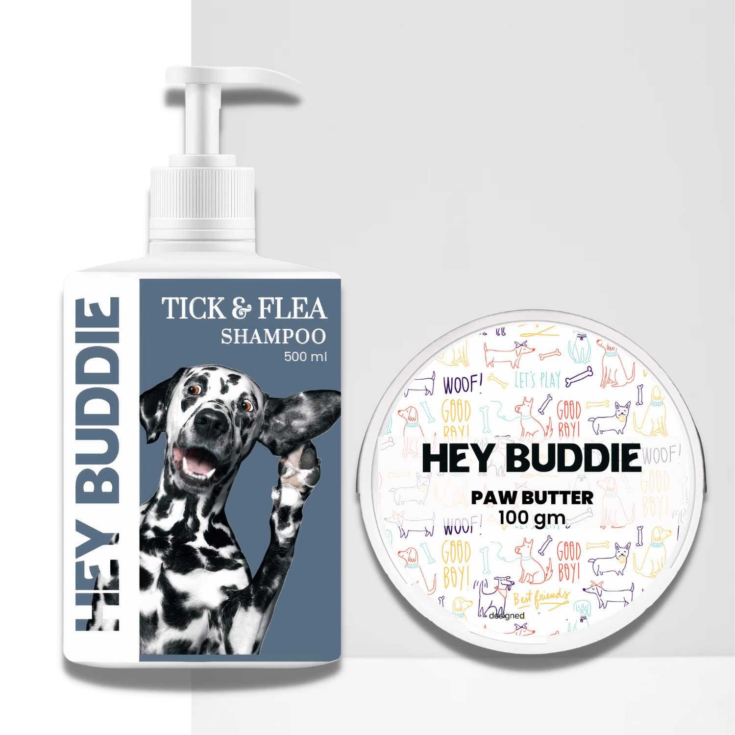 Hey Buddie Dog Tick and Flea Shampoo (500 ML) | SLES & Silicon Free | No Harmful Chemicals | Suitable for All Breeds | Lab Tested | Vet Approved (Prevent Tick & Paw-Care Kit) (B0BWDQBC3K) Amazon Price History, Amazon Price Tracker