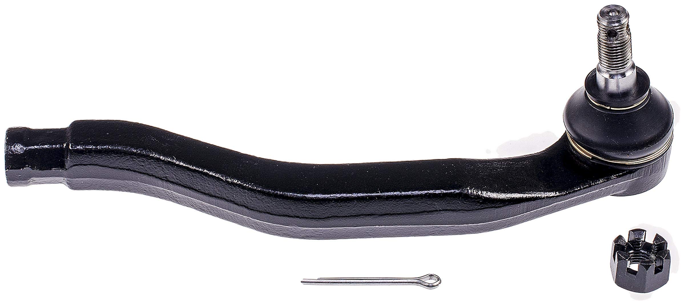 Dorman Premium TO59182PR Front Passenger Side Outer Steering Tie Rod End Compatible with Select Honda Models - Tie Rod - Steering Tie Rod End - This steering tie rod end directly replaces the original equipment tie rod on specific vehicle applications. It has undergone an industry-leading evaluation process to ensure smooth, safe operation.