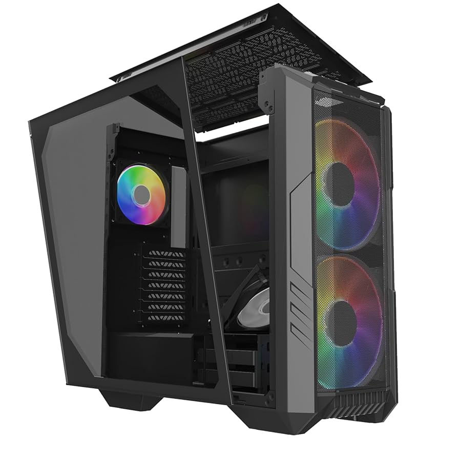 Amazon.com: Cooler Master HAF 500 PC Case: Mid-Tower, 2 x
