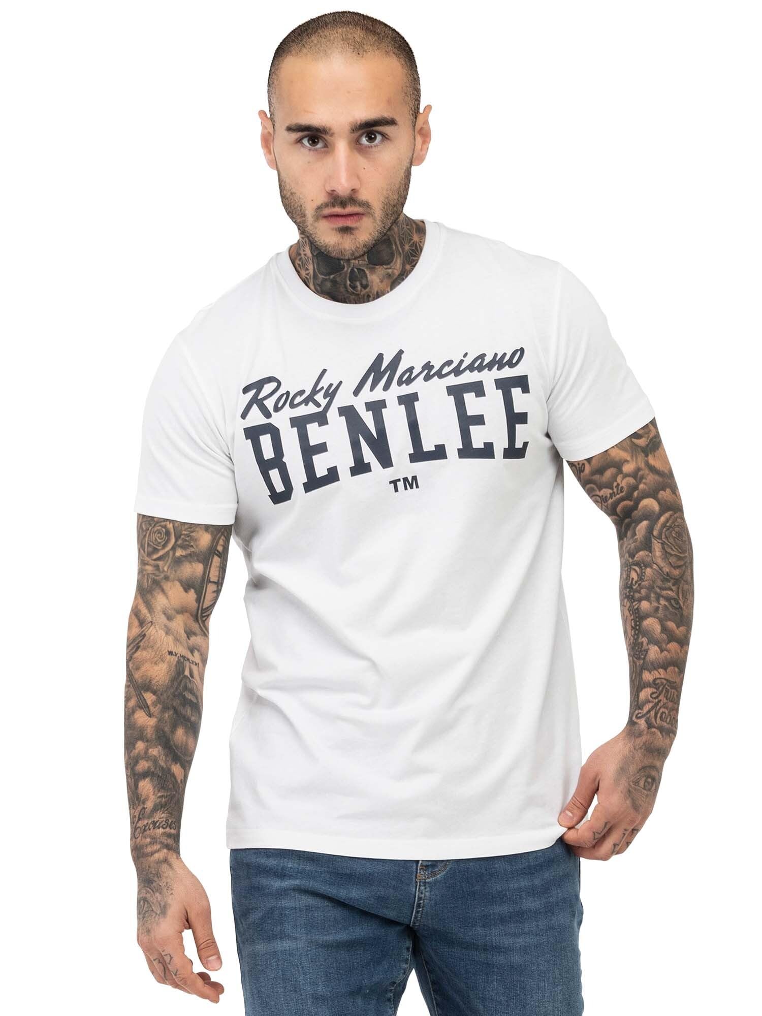 Ben Lee Logo Promo Short Sleeve T-Shirt - White, XX-Large