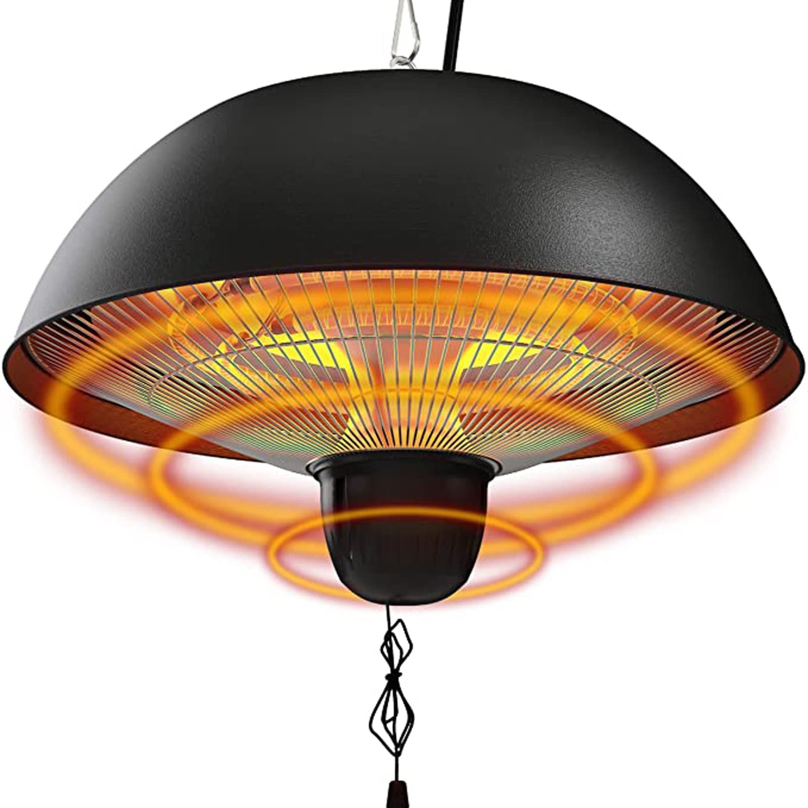 Xin Yan Infrared Heater Patio Heating Hanging Mushroom Heater for Outdoor  Use 3 Seconds Fast Heating Electric Heating Lamps Suitable for Ceiling  Mounting (Colour: UK Plug) : Amazon.de: Garden