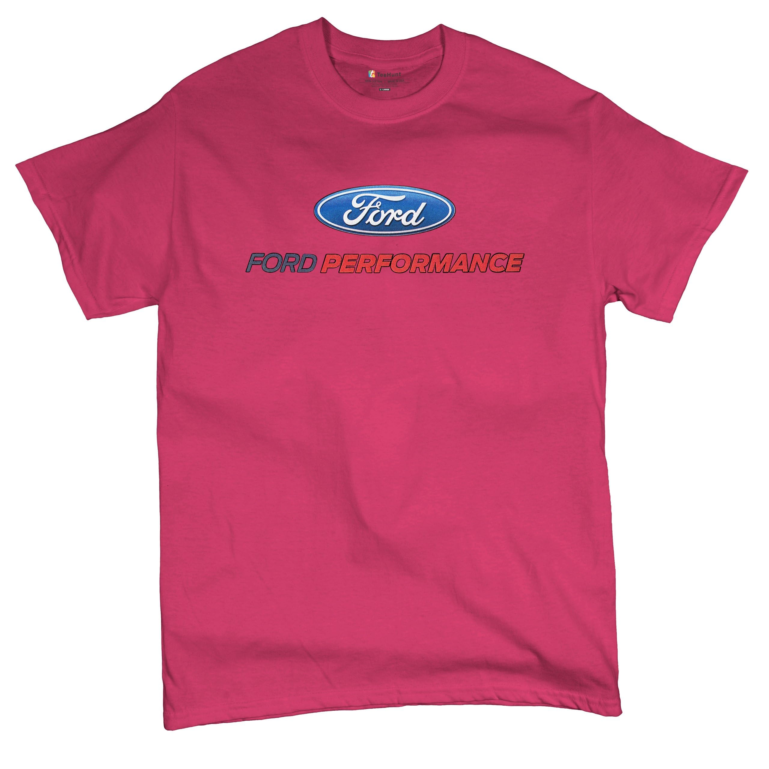 Ford Performance T-Shirt Ford Mustang GT ST Racing Tee Shirt