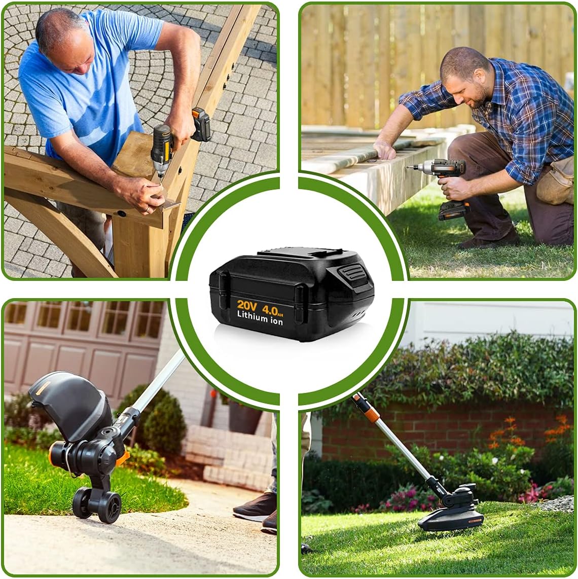 One-Day Sale: Up to 70% Off WA3520 Battery for Worx, 2 Pack 20v 4.0Ah Replacement Lithium Battery for Worx WG151s, WG155s, WG251s, WG255s, WG540s, WG545s, WG890, WG891 Cordless Power Tools Best Deal 🛒 WA3520 Battery for Worx, 2 Pack 20v 4.0Ah Replacement Lithium Battery for Worx WG151s, WG155s, WG251s, WG255s, WG540s, WG545s, WG890, WG891 Cordless Power Tools