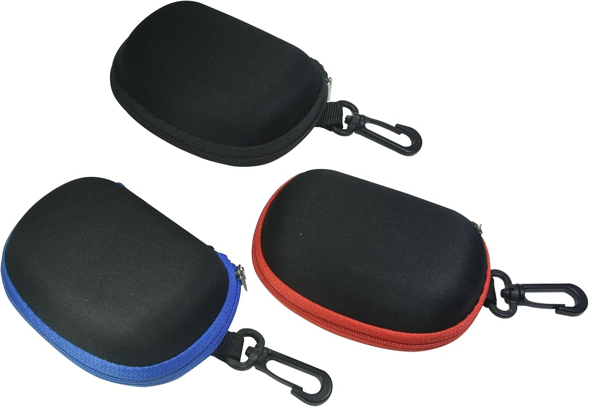 Estuches para anteojos plegables semirígidos unisex con cierres