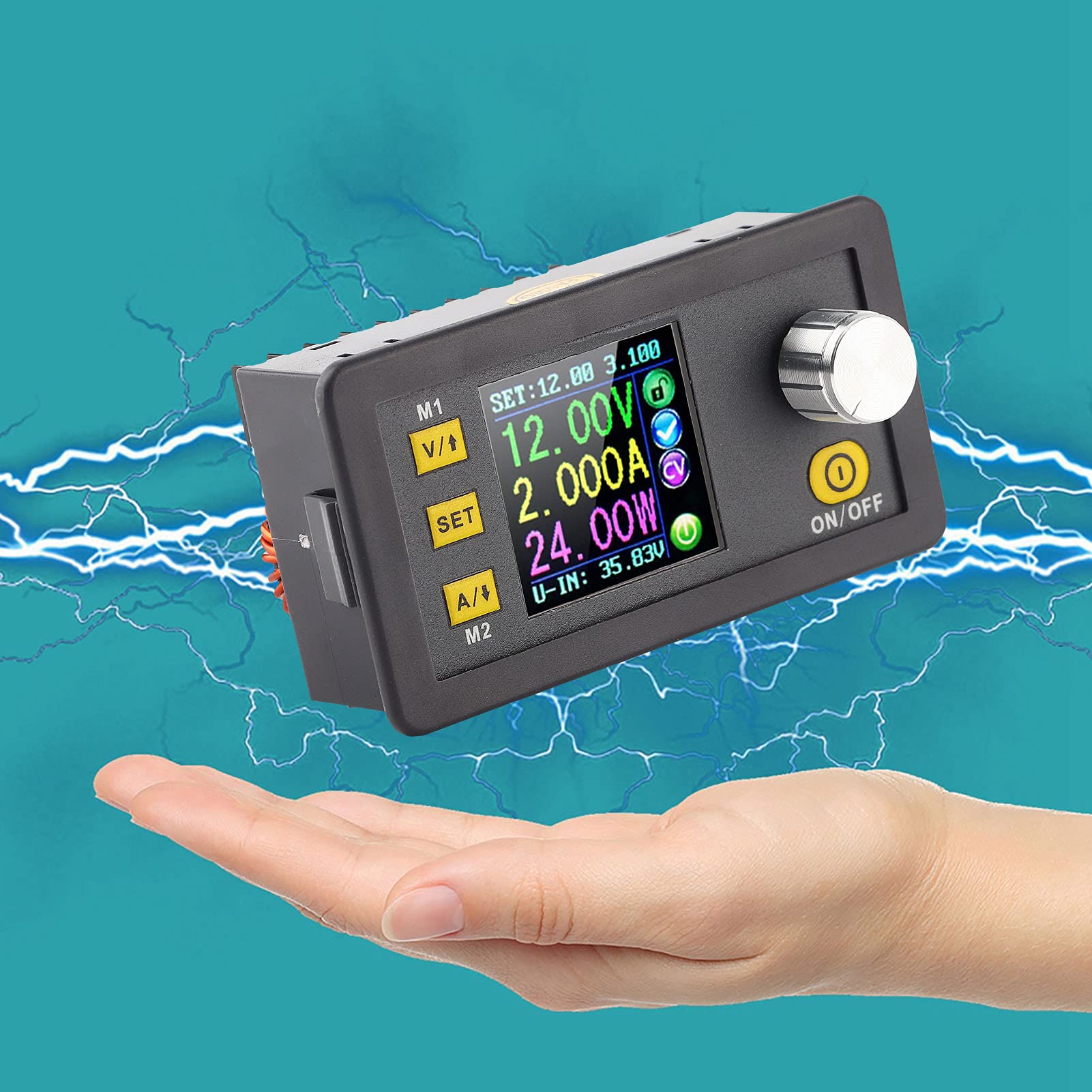 Module D'alimentation Programmable DPS3005 – LCD Couleur, Compact, 0-30V, 0-5A – Avec Mémoires De Données