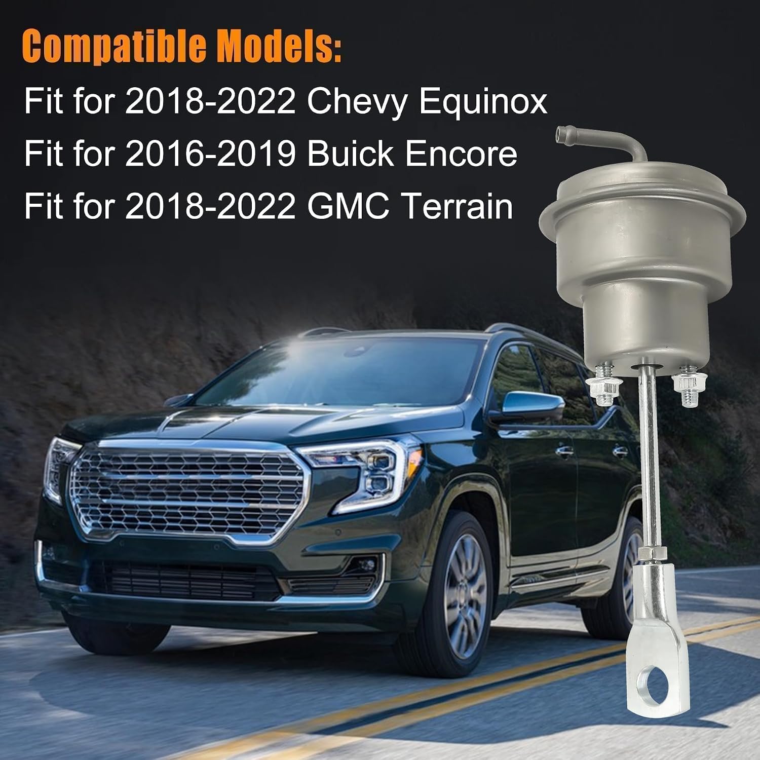 Turbocharger Turbo Wastegate Actuator Fit for Equinox Encore Terrain