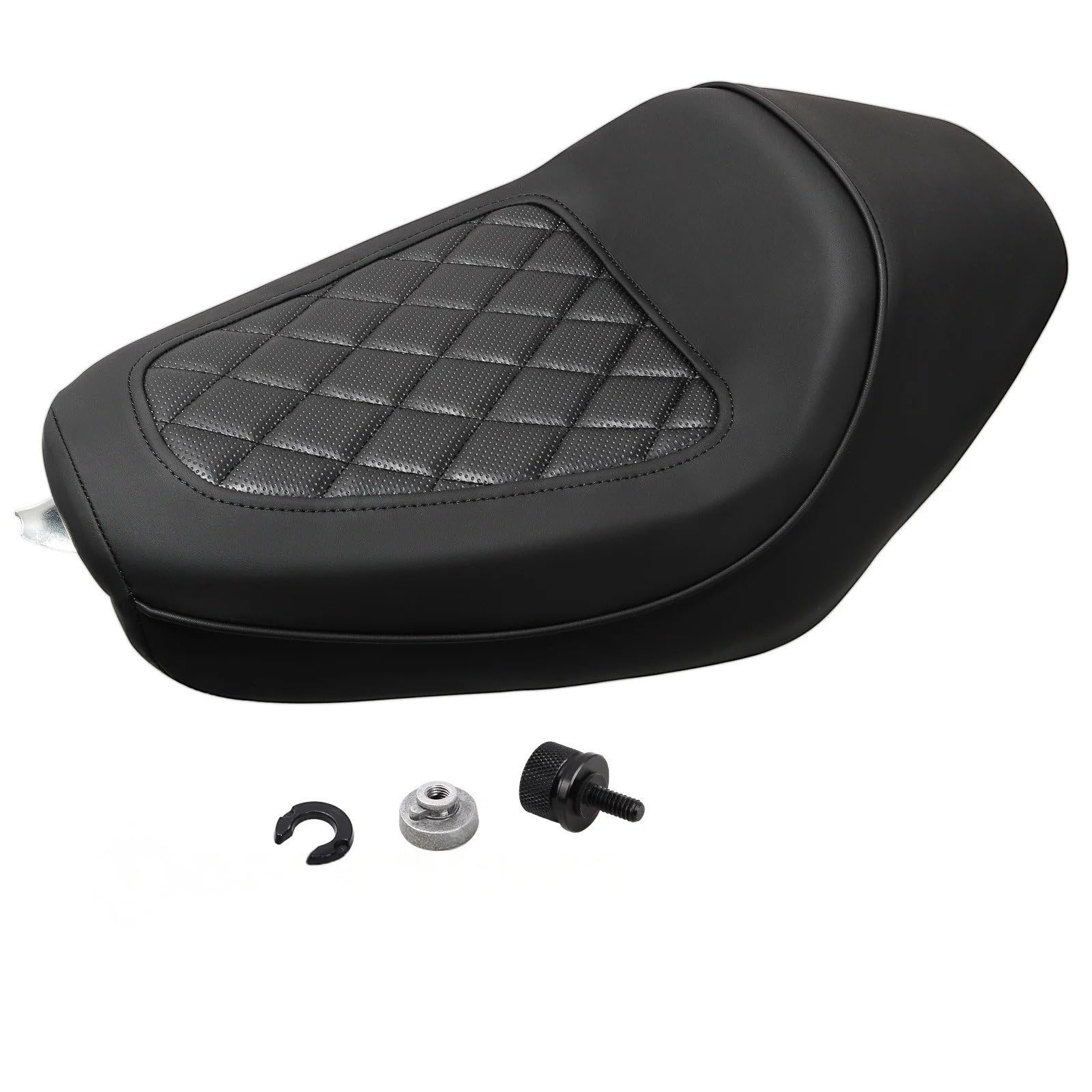 Asiento para Sportster XL883 y 1200 cojín doble delantero de conductor 8