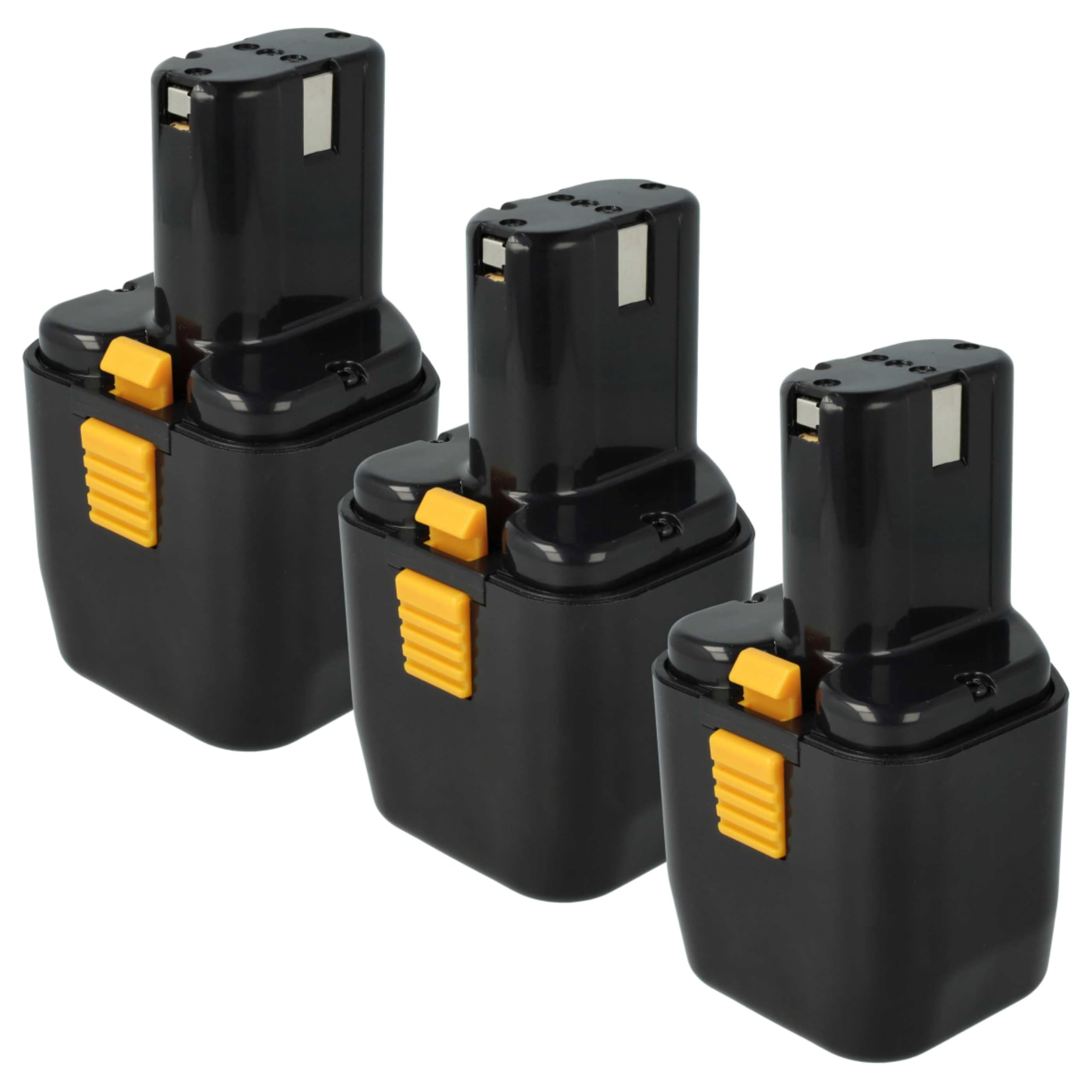 vhbw 3X Batterie Compatible avec Hitachi DV10DA