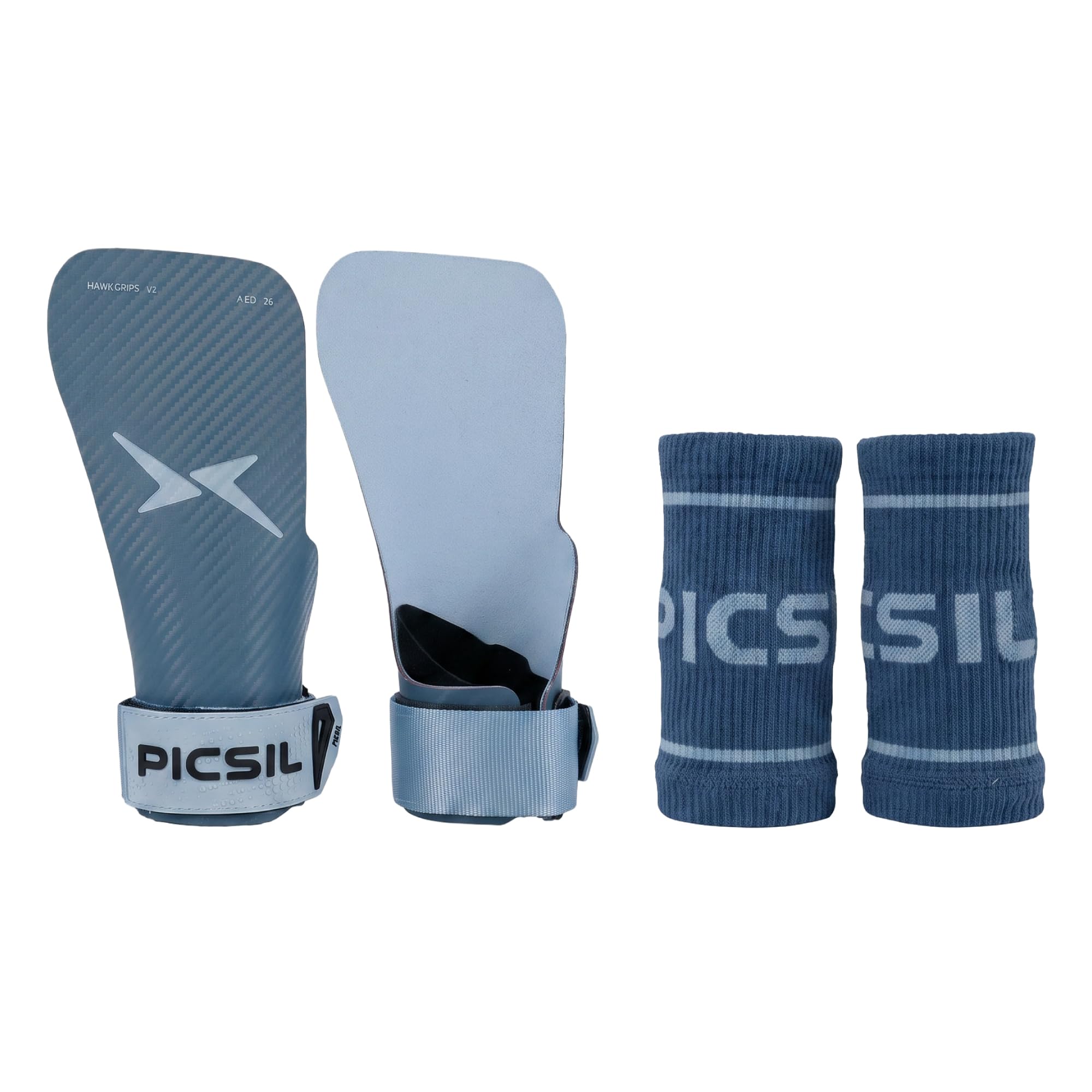 Amazon.com : PICSIL Hawk Grips V2 Gymnastics Grips No Chalk, High
