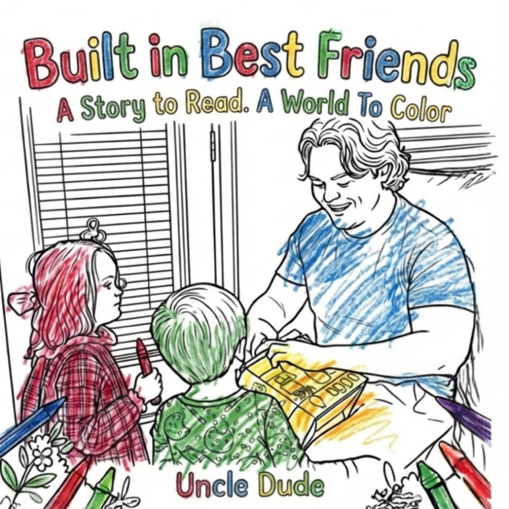 Built in Best Friends: A Story to Read. A World to Color.