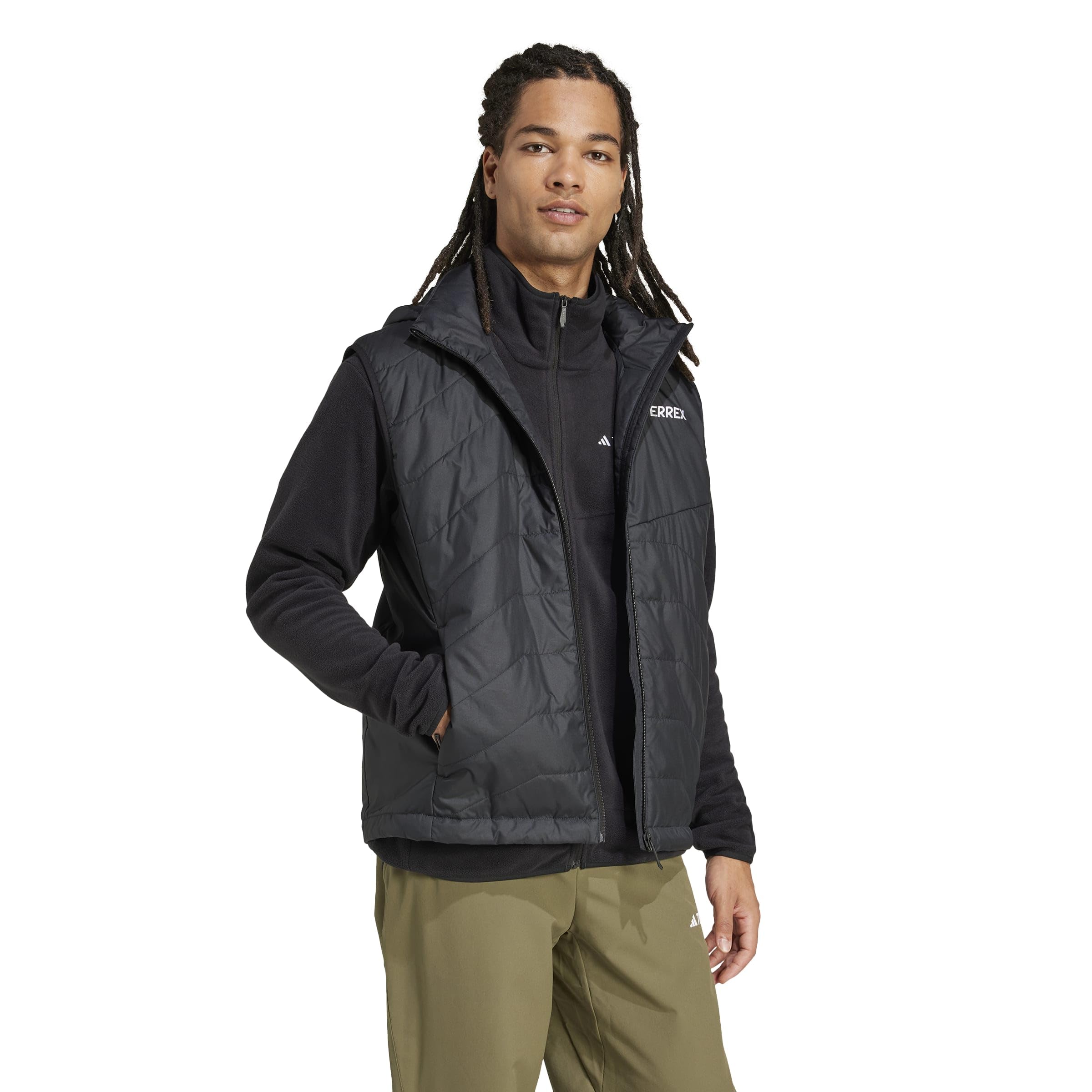 adidas Herren Terrex Multi CLIMAWARM Insulated Hooded Vest