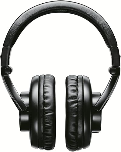 Shure SRH440  geschlossener KopfhA rer Over-ear  schwarz  Premium  ReferenzkopfhA rer  gerA uschunterdrA ckend  faltbar  erweiterter A bertragungsbereich  prA zise Audiowiedergabe