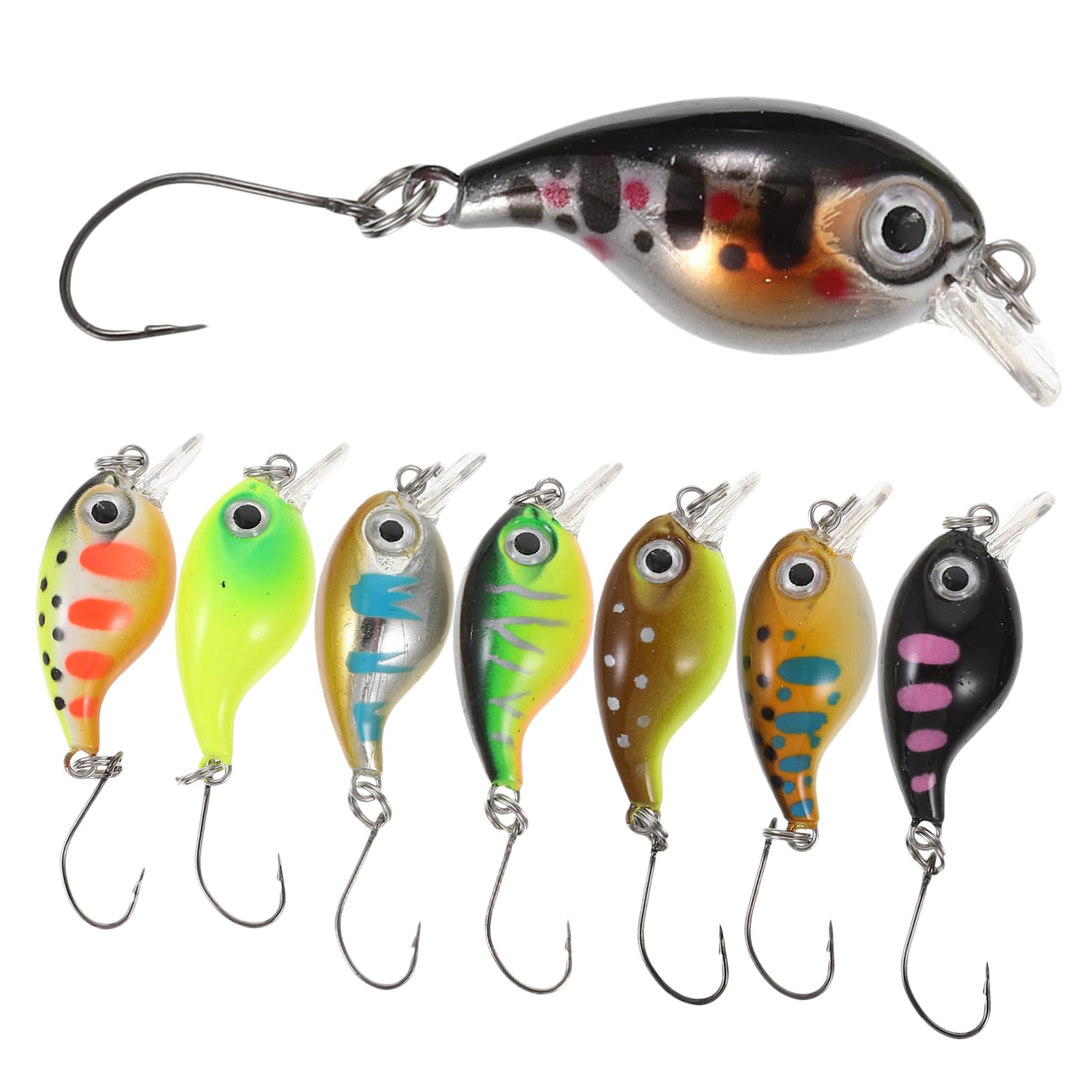 Kisangel Appâts Artificiels Immitation De Poisson Portable De Leurres pour Truite Accessoires De Milieu Aquatique pour Attirer Les Poissons