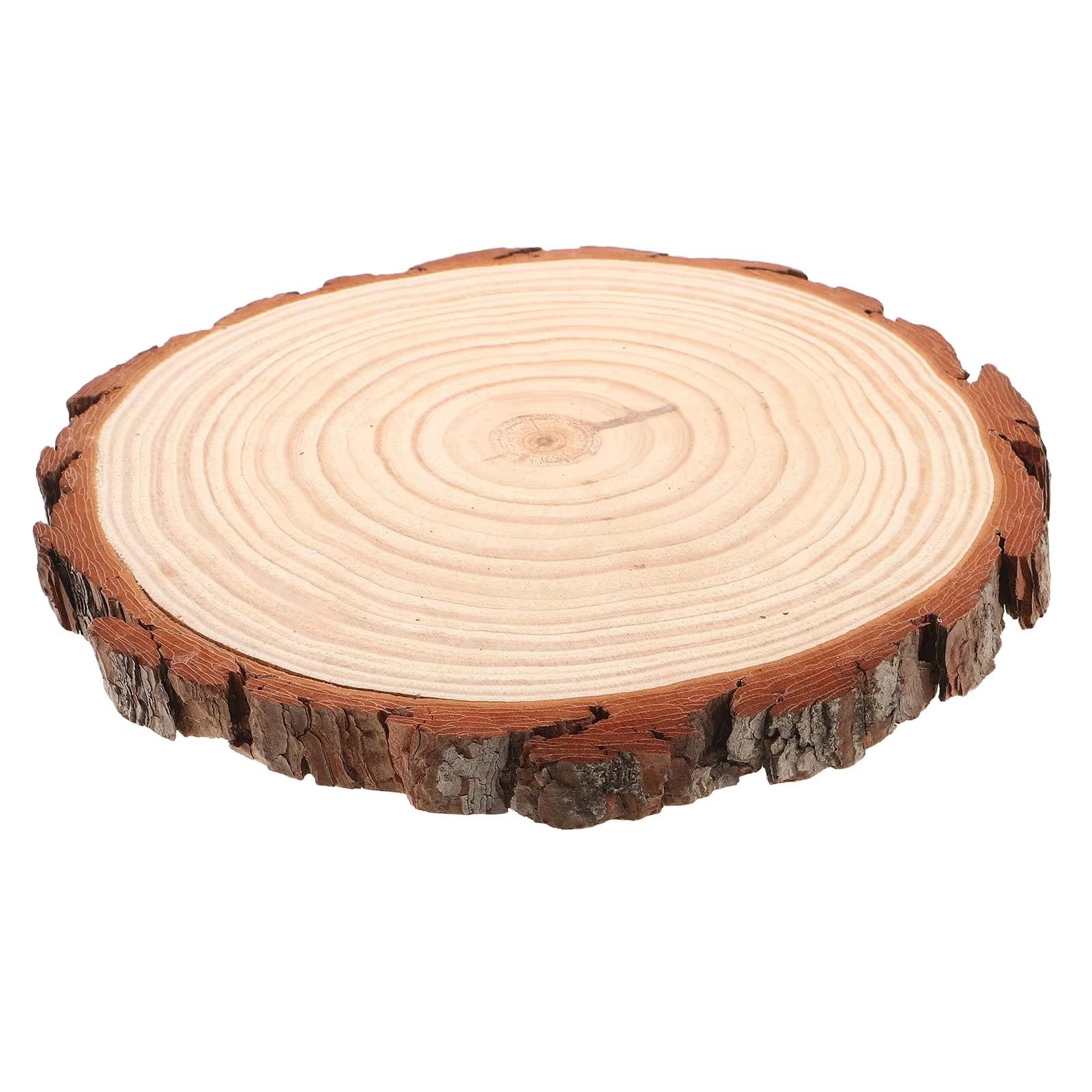 Natural Wooden Tree Trunk Rustic Cake Stand