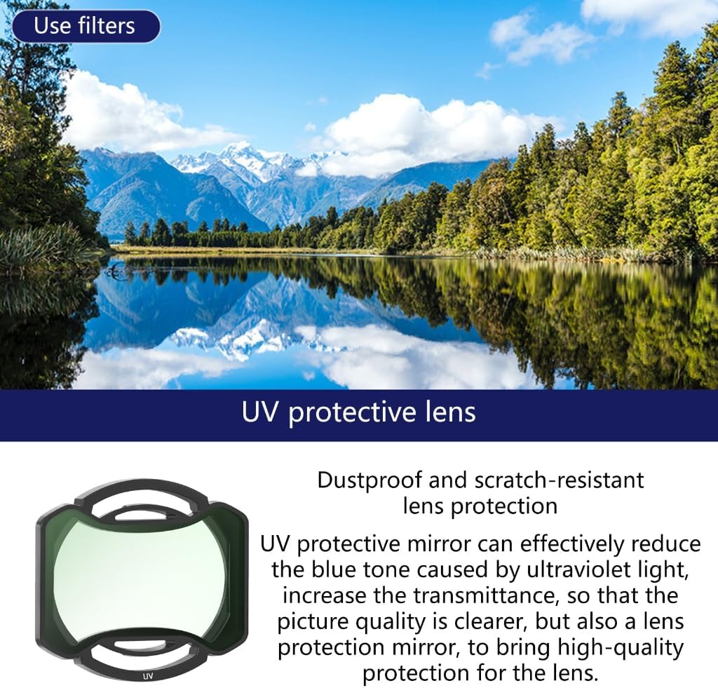 Avata2 カメラ用プロフェッショナルフィルター屋外写真用 UV/CPL/ND フィルター