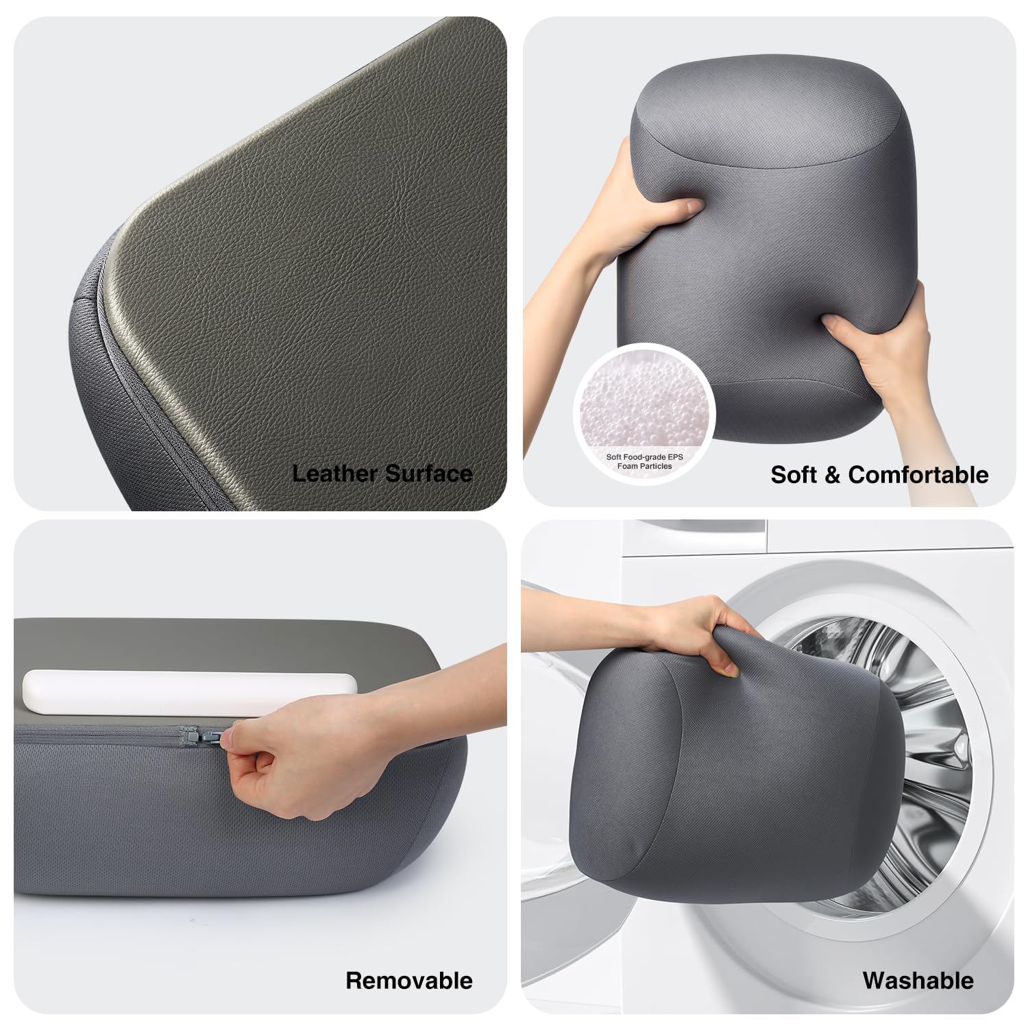 elitehood Soporte grande para libros, cómodo soporte para libros con almohadilla de almohada para leer manos libres en la cama, soporte para regazo para libros de cama, minimiza la tensión del cuello