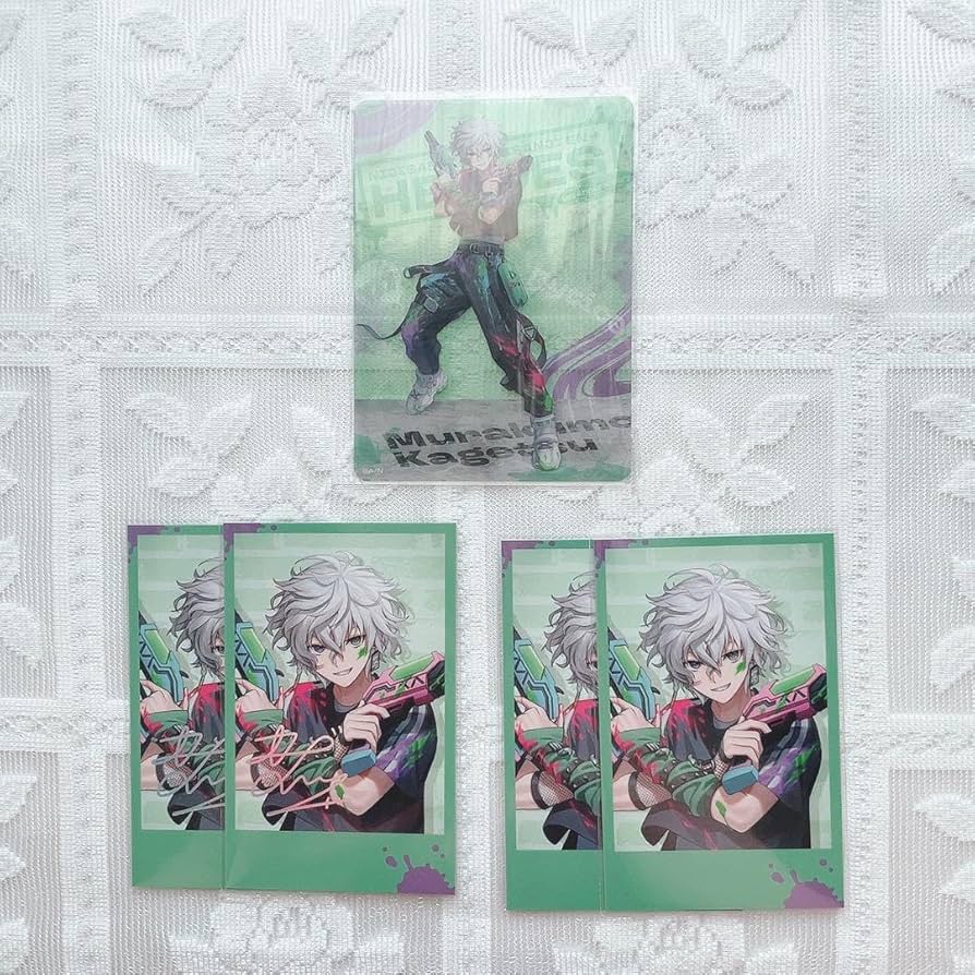 叢雲カゲツ チェキ にじさんじ 叢雲カゲツ チェキ風カード サイン入り - メルカリ
