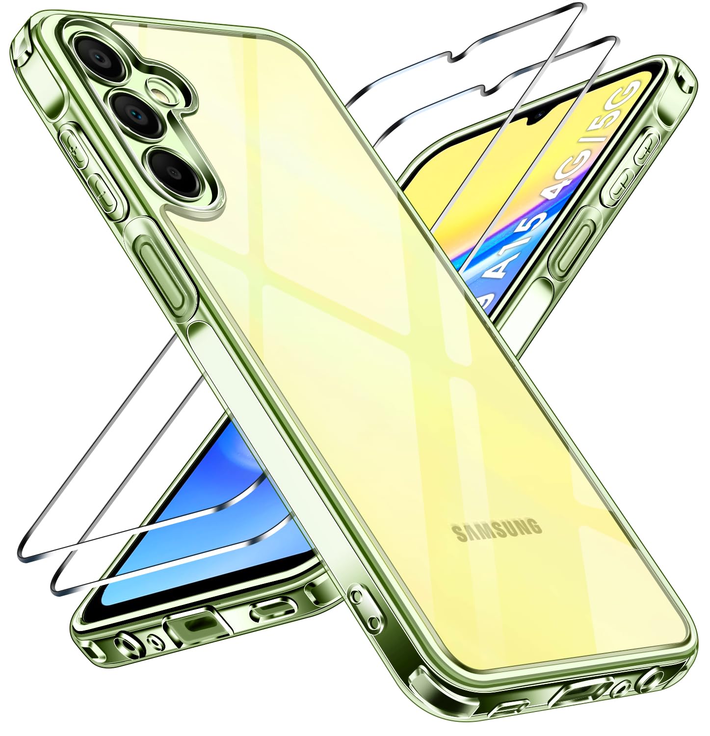 ivoler Clara Funda para iPhone 17, con 2 Piezas Cristal Templado, [Protección Militar] Anti-Amarillo Carcasa Antigolpes Bumper Case Cover - Transparente — view 26