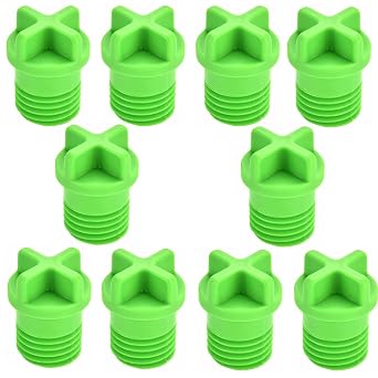 10Pcs Light Socket Safety Cap Plugs,Light Bulb Socket Cover,Light Socket Plug,Outdoor Plug Cover,Cap for String Lights, Recessed and Standard Light Sockets Green