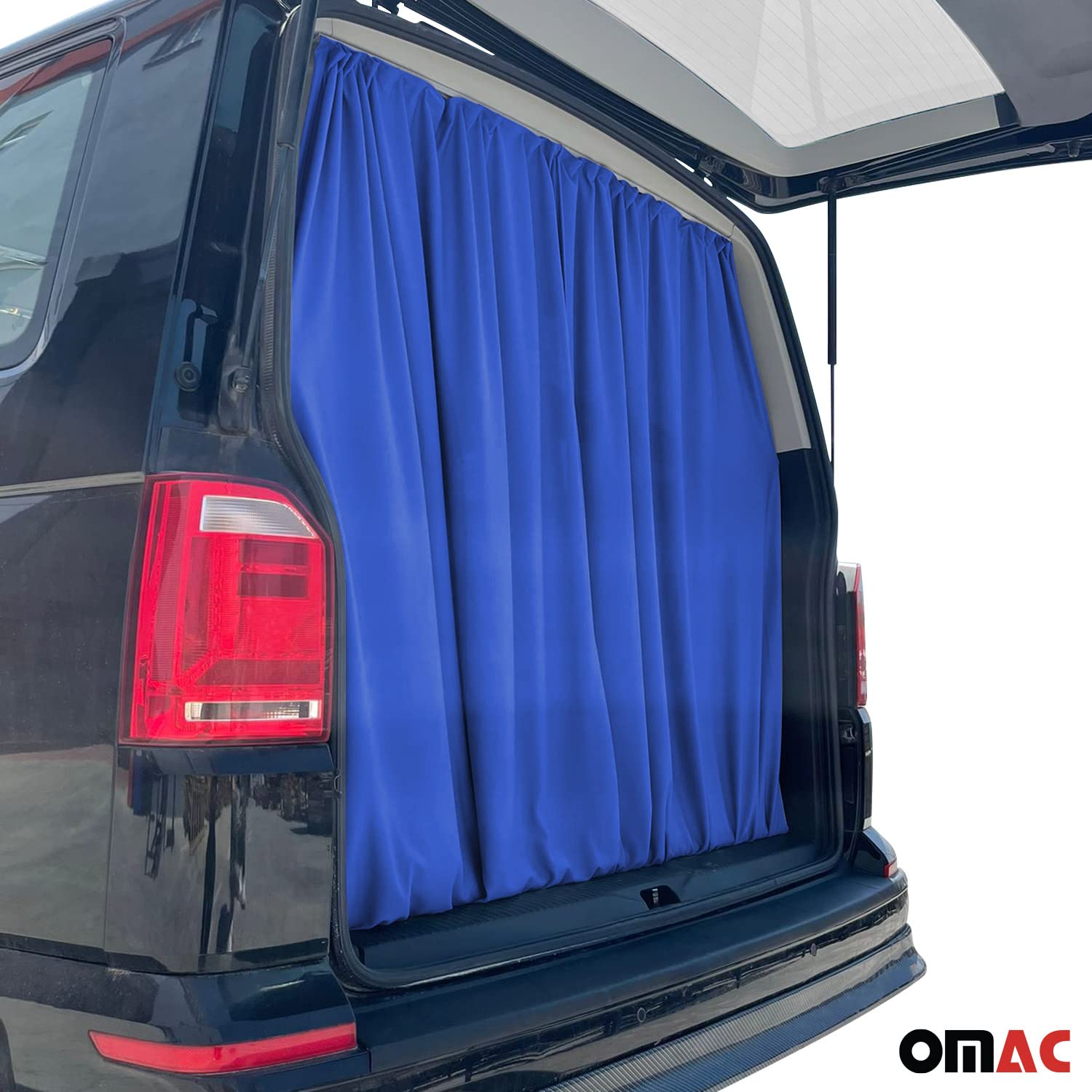 Maß Cortinas Cortinas Parasol Compatible con Citroen Berlingo Portón Trasero Vorhänge Dunkelblau