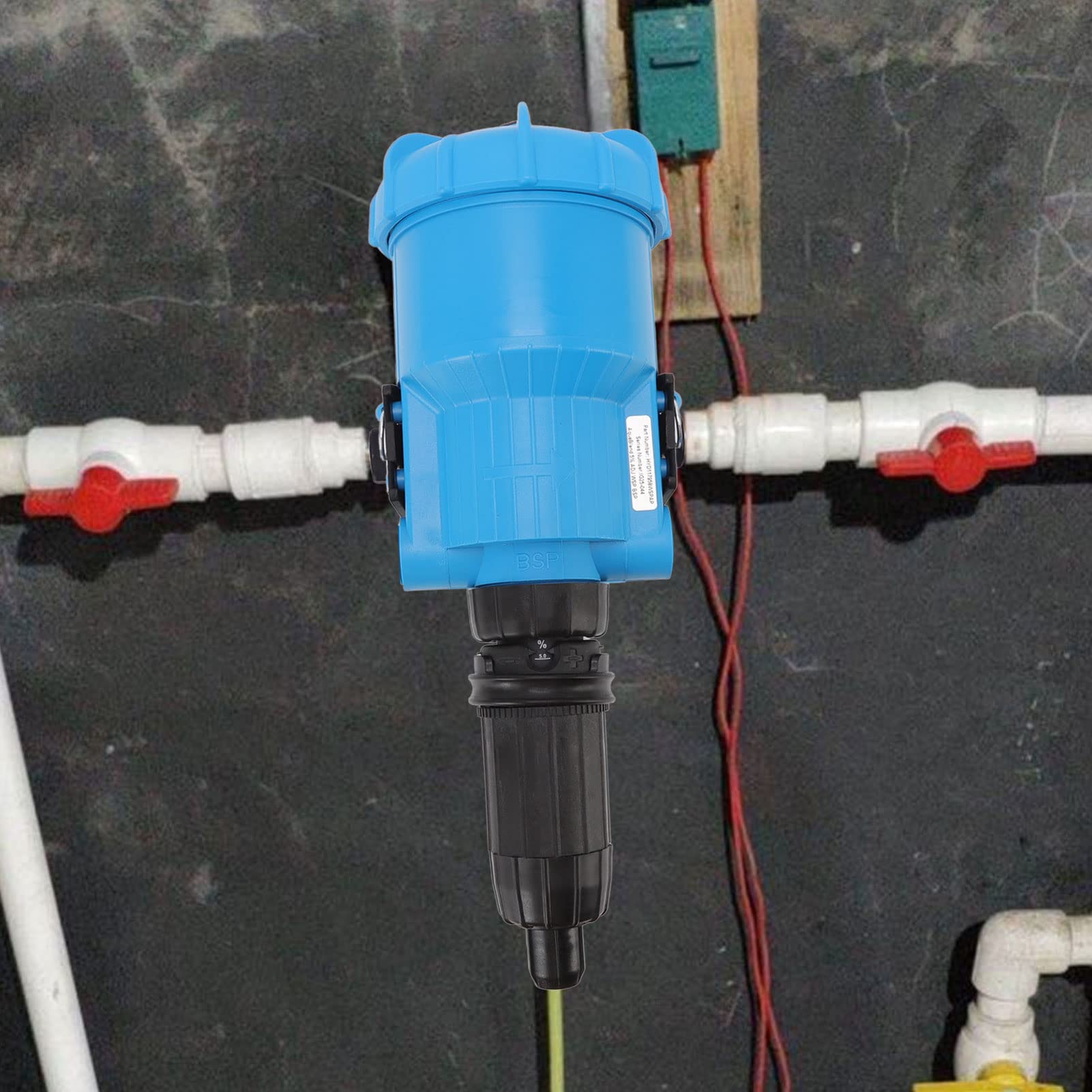 Automatische Dosierpumpe für Chemikalien in der Landwirtschaft mit Verschlussring-Dosiergerät für Gartenbau und Industrie, PP-Material
